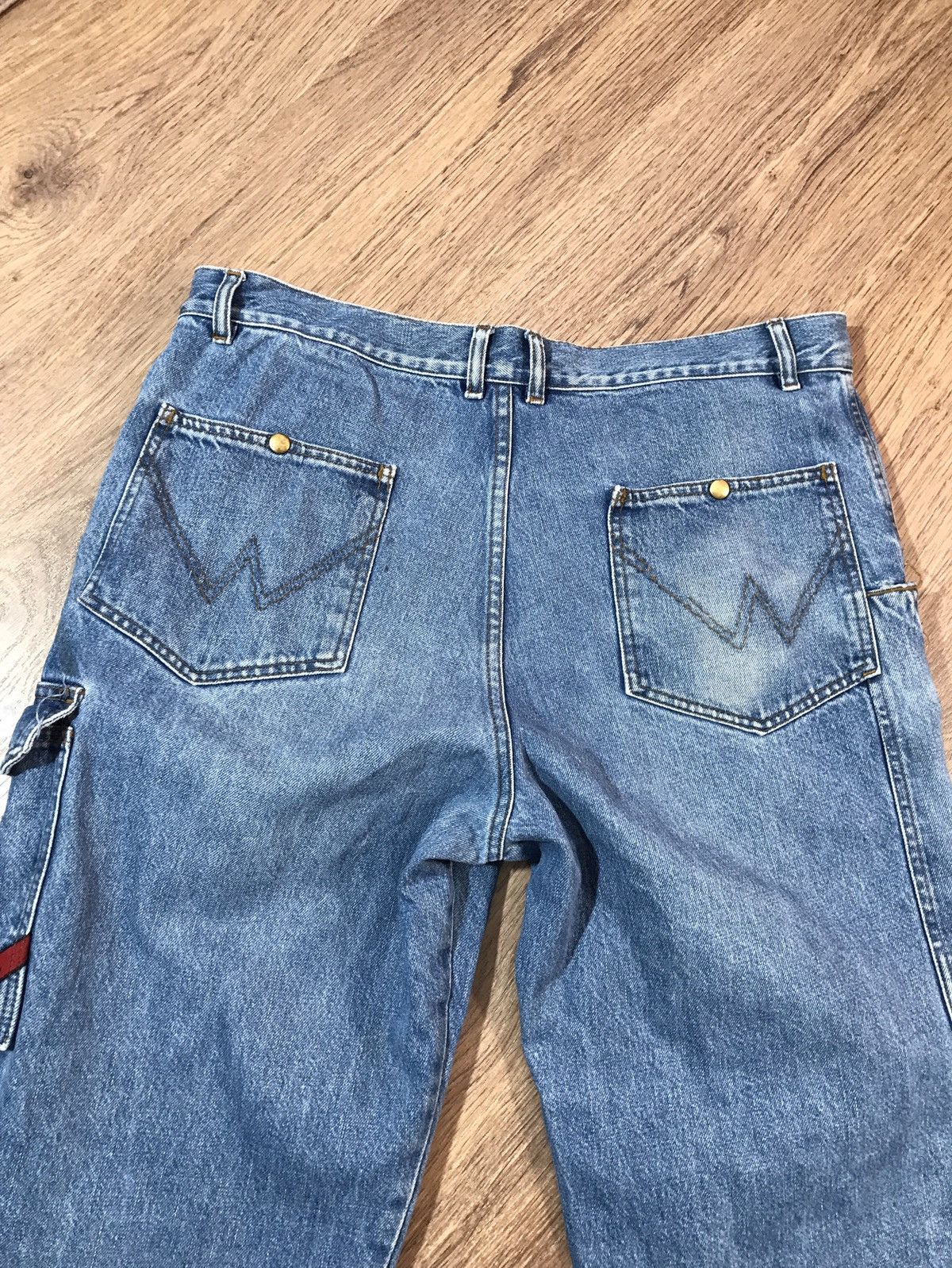 Japanese Brand × Vintage Vintage Distressed Denim Rap Pants Jeans Size US 40 / EU 56 - 10 Thumbnail