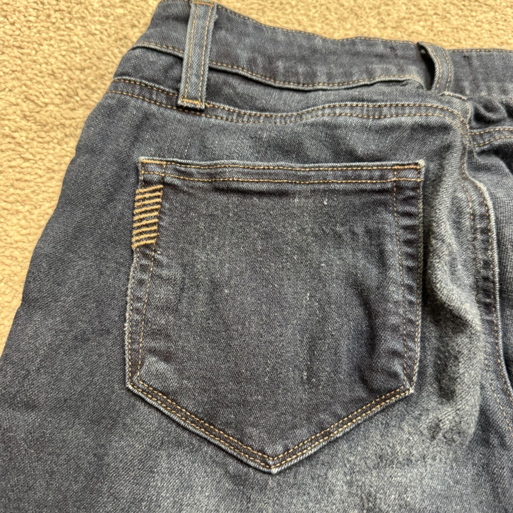 Paige VINTAGE Paige Verdugo Skinny Jeans Womens 26 Blue Dark Wash Mid Rise Denim 28in Inseam Streetwear Size 26" / US 2 / IT 38 - 6 Thumbnail