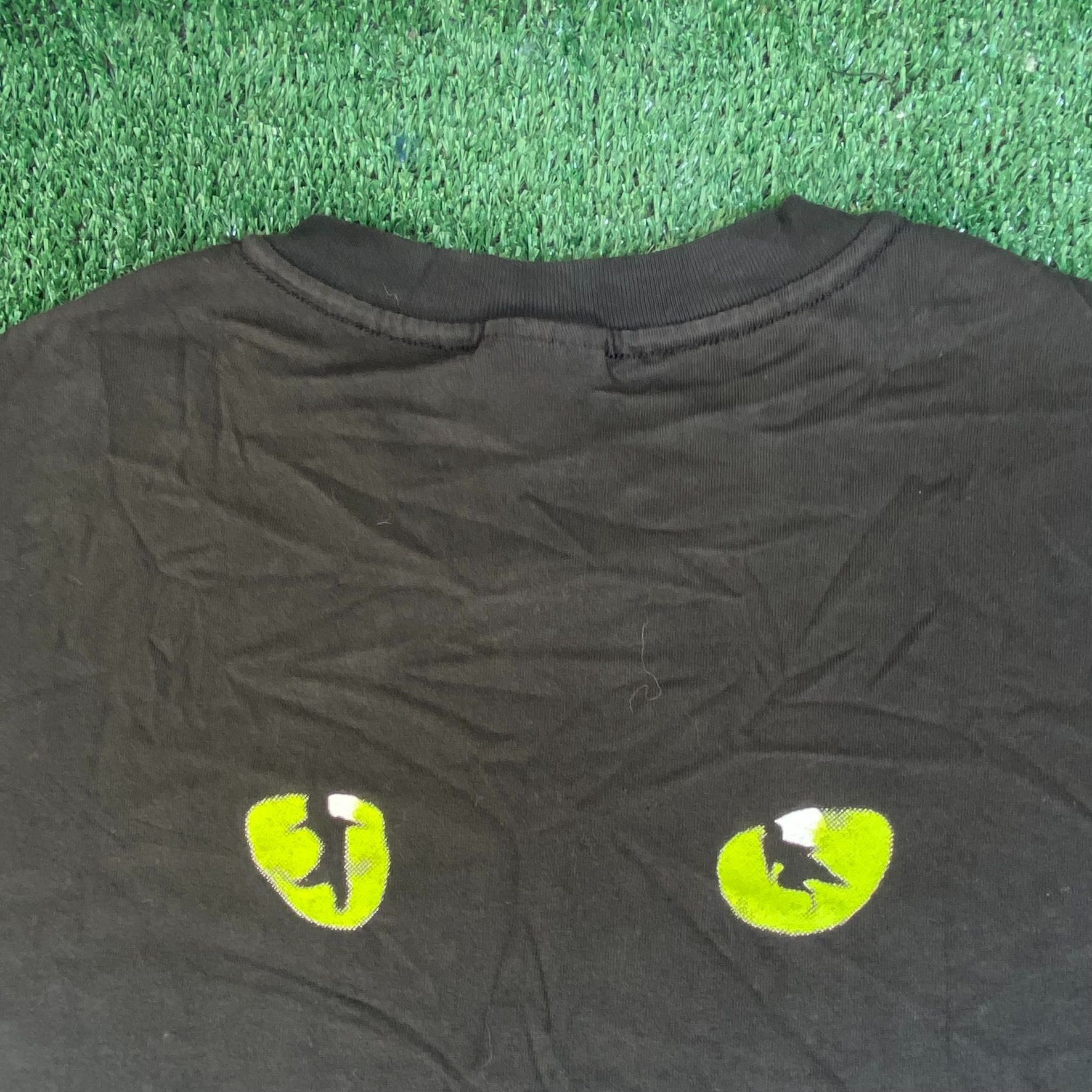 Hanes Vintage 90s CATS Musical Shirt Black Broadway Logo Tee Size US XL / EU 56 / 4 - 7 Thumbnail