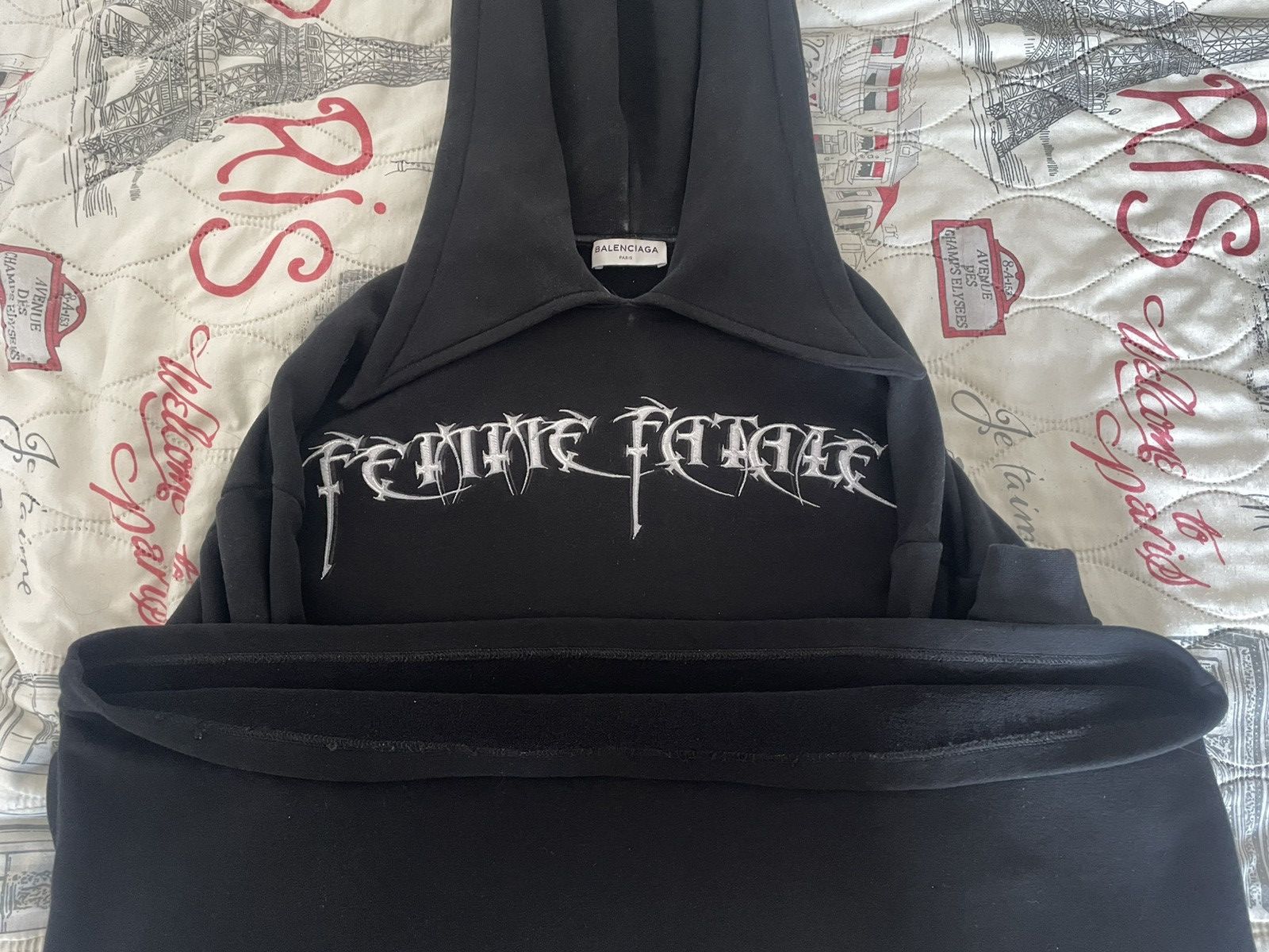 Balenciaga Balenciaga Femme Fatale Hoodie Size US L / EU 52-54 / 3 - 3 Thumbnail