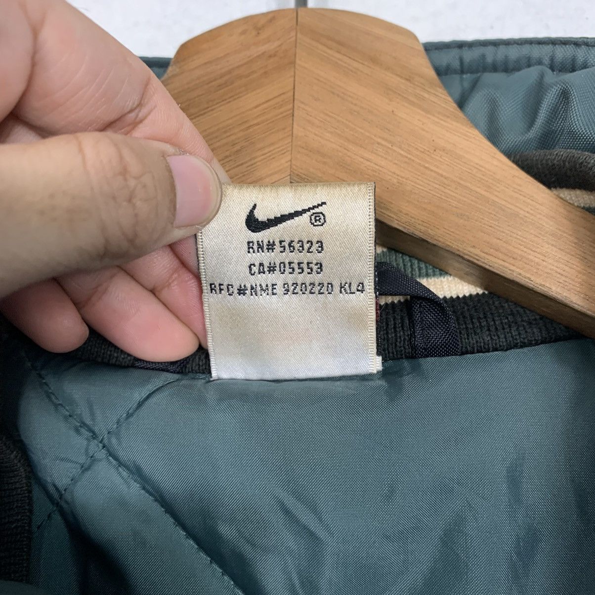 Nike Vintage Nike Swoosh Big Logo Quilted Jacket Size US M / EU 48-50 / 2 - 17 Thumbnail