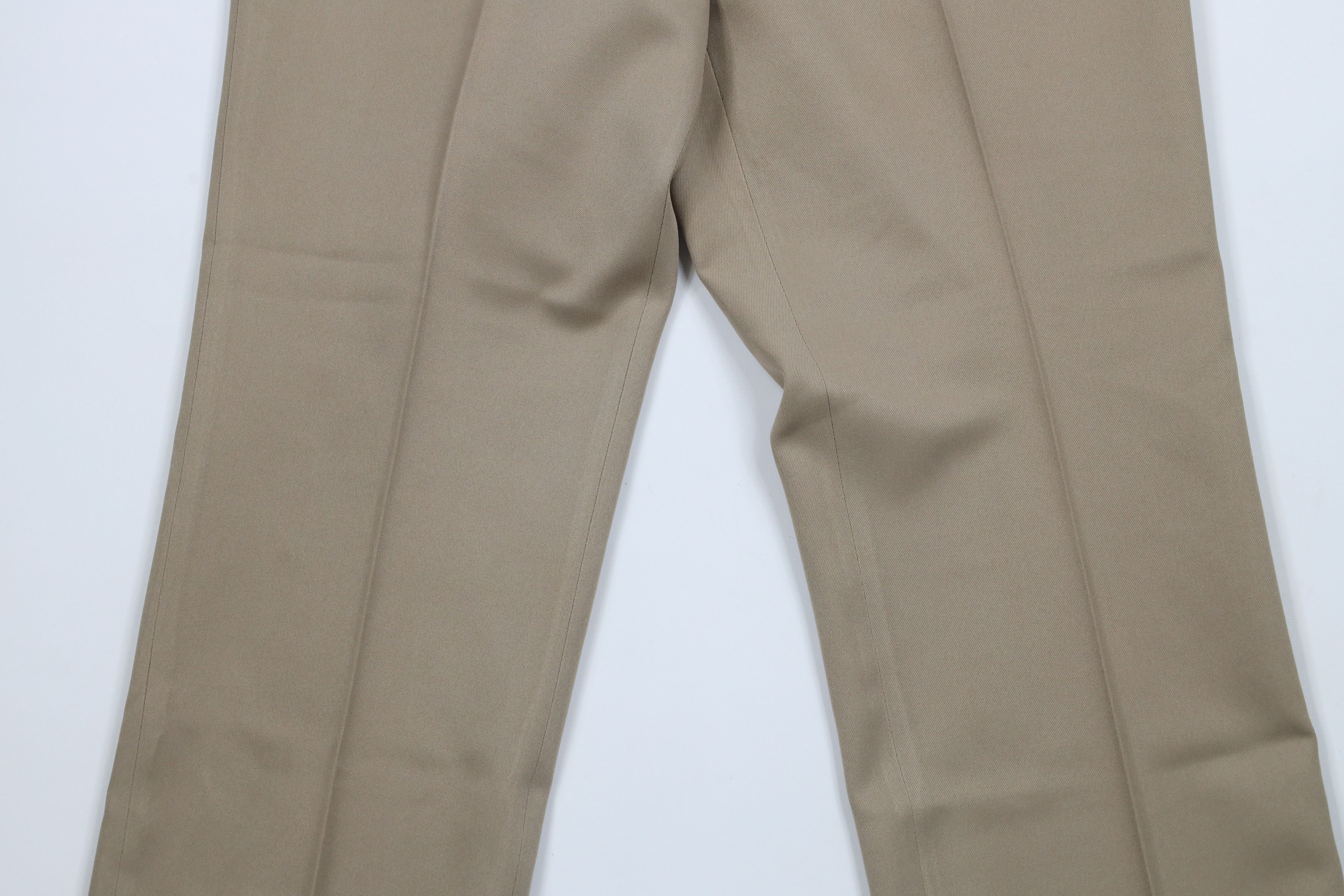 Vintage Vintage 70s Streetwear Flared Wide Leg Chino Pants Beige USA Size US 34 / EU 50 - 3 Thumbnail