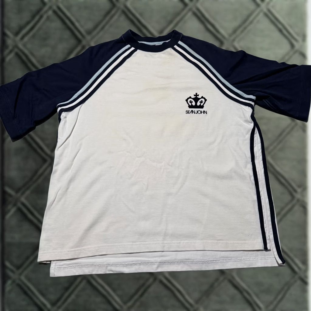 Sean John Sean John T-Shirt Men Navy White Crown Logo Short Sleeve Small - Vintage? No - Cotton Crew Neck Lightweight Solid White/Navy Logo T-Shirt Men XS/S Size US S / EU 44-46 / 1 - 1 Thumbnail