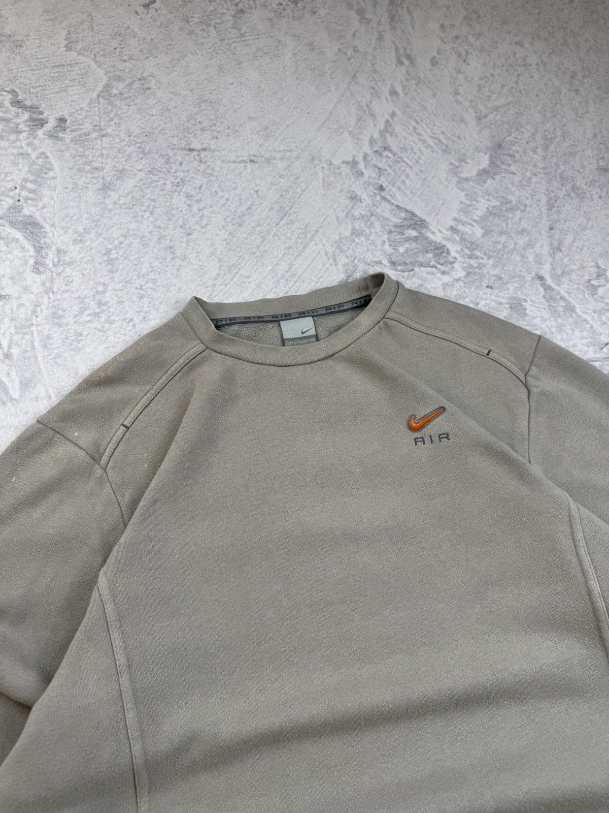 Nike × Vintage NIKE AIR MAX VINTAGE CENTER LOGO OVERSIZE BOXY SWEATSHIRT Size US M / EU 48-50 / 2 - 3 Thumbnail