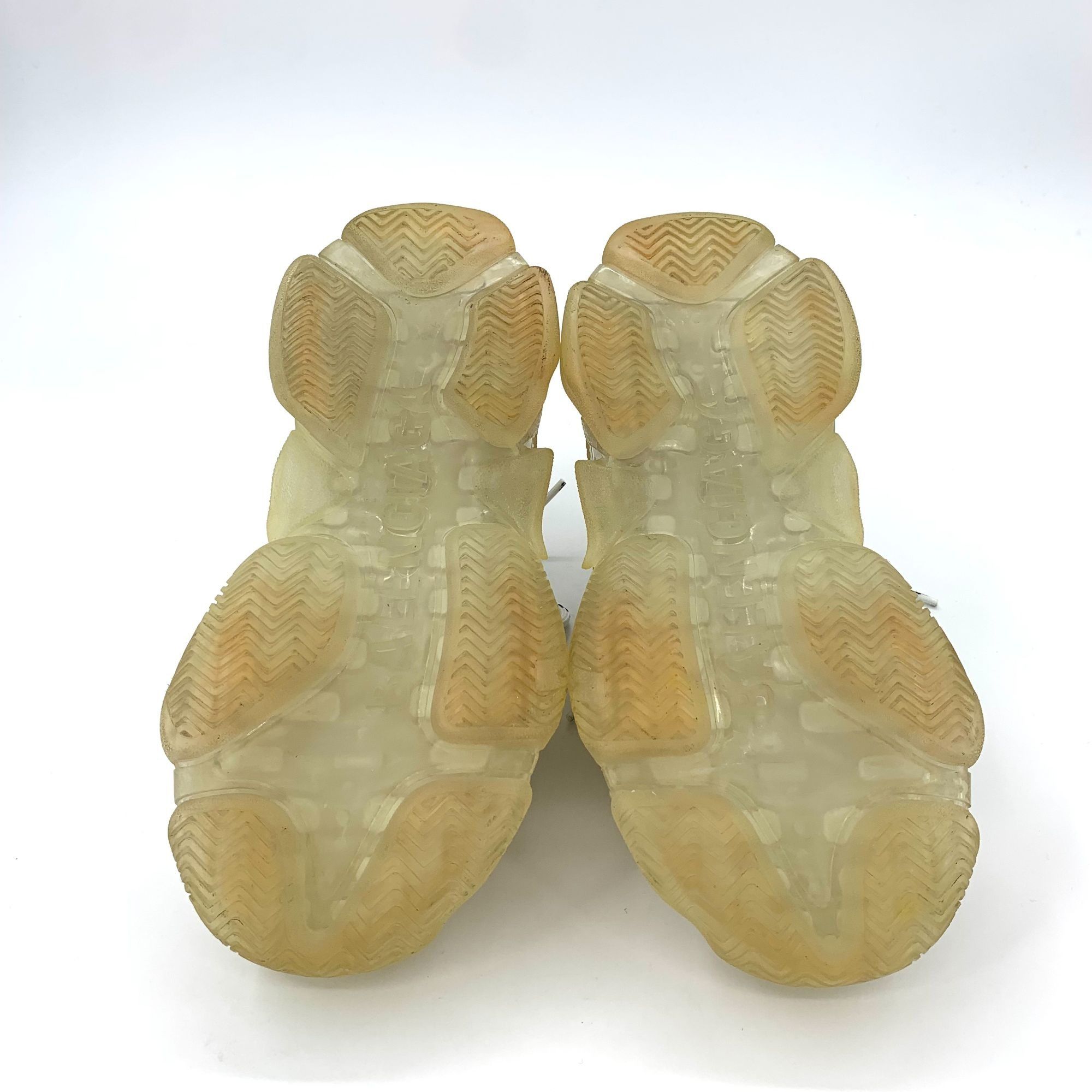 Balenciaga Balenciaga Triple S Womens Sneakers Size 34 Beige Lace-Up Me Size US 4 / IT 34 - 6 Thumbnail