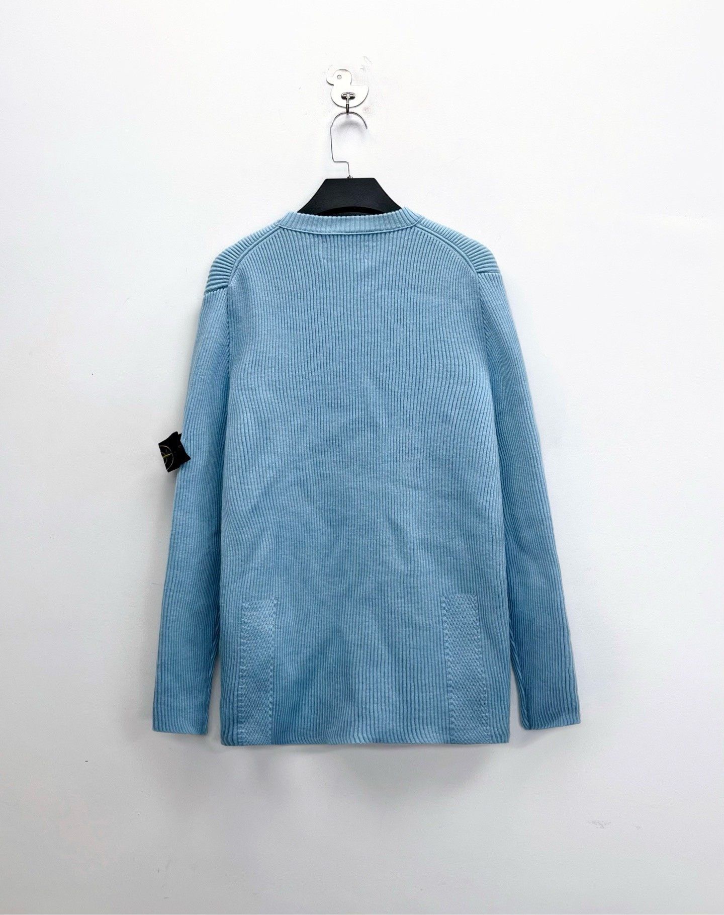 Stone Island Stone Island Sleeve Badge Knit Sweater Size US XXL / EU 58 / 5 - 2 Thumbnail