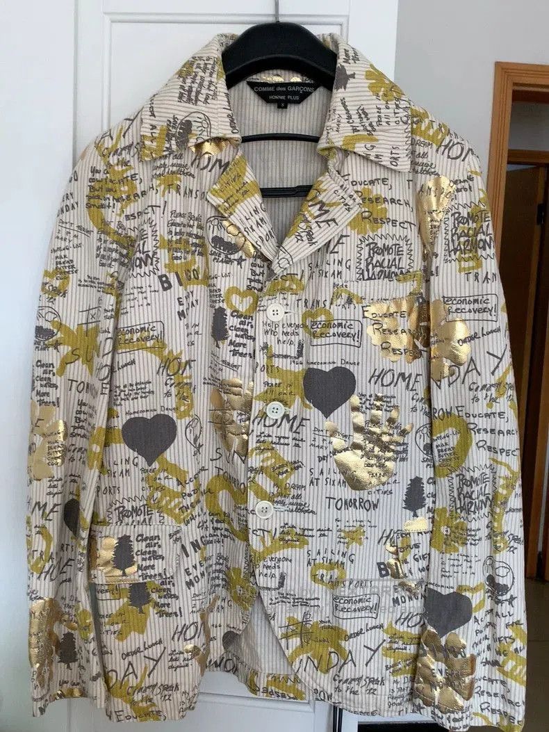 Comme des Garçons Graffiti Blazer.