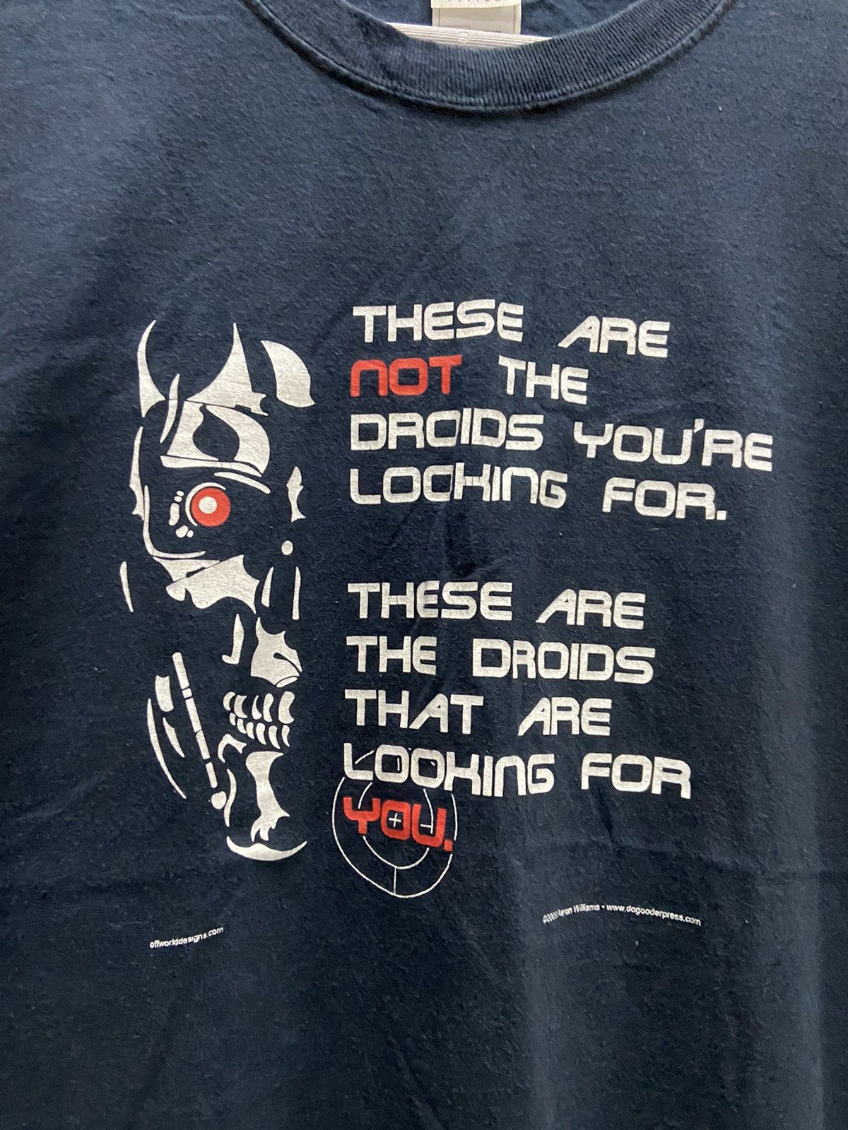 Star Wars STAR WARS 2009 OBI WAN KENOBI SAYS TEE SHIRT Size US L / EU 52-54 / 3 - 3 Thumbnail