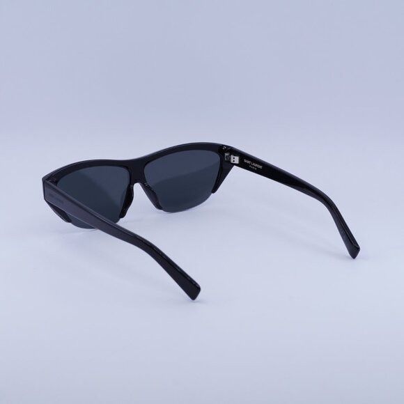 Saint Laurent Paris 🕶️ New Saint Laurent SL704 001 Sunglasses - Shiny Black Size ONE SIZE - 10 Thumbnail