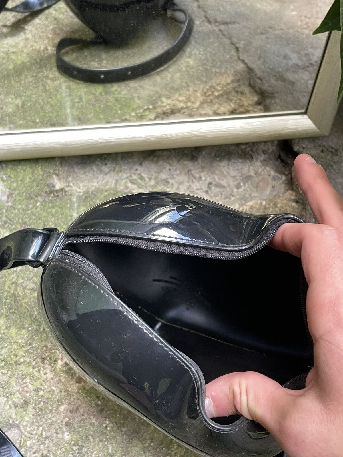 Melissa Melissa Heart Black Bag Size ONE SIZE - 4 Thumbnail