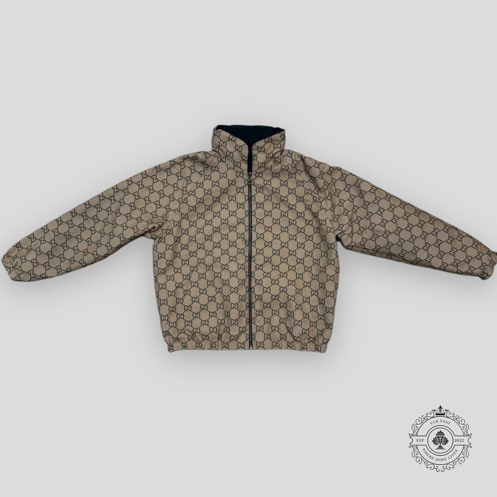 Gucci Gucci Reversible Monogrammed Shell Hooded Jacket Size US M / EU 48-50 / 2 - 2 Thumbnail