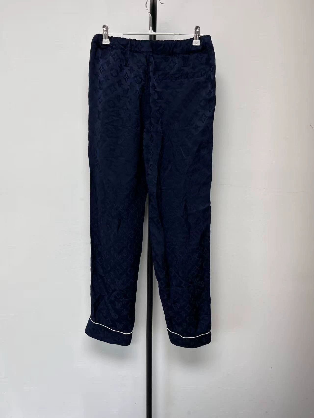Louis Vuitton Louis Vuitton x Supreme Pajama Pant Blue Casual Trousers Size US 38 / EU 54 - 1 Thumbnail