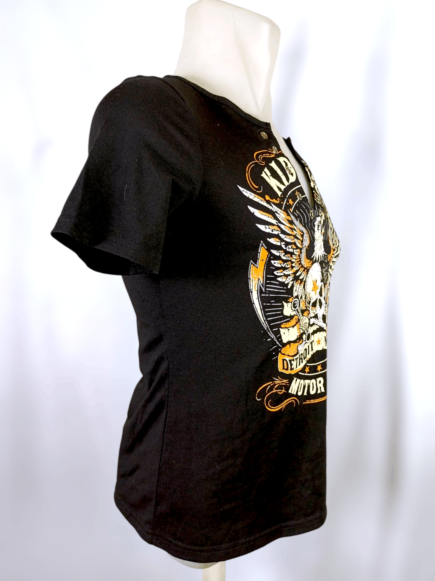 Shein SHEIN Skull Detroit Michigan metro city Tee Size US M / EU 48-50 / 2 - 4 Thumbnail