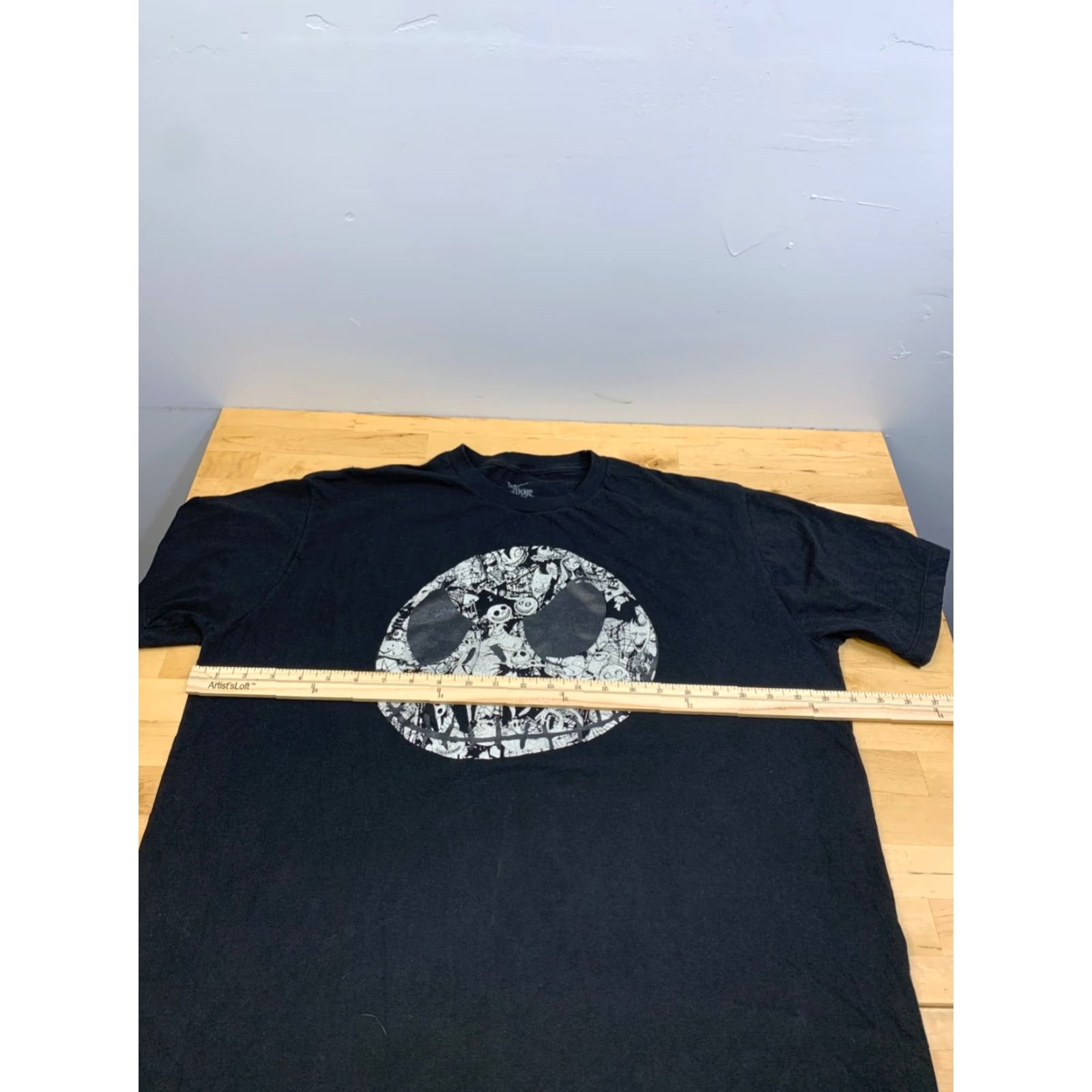 Disney The Nightmare Before Christmas Shirt mens XL Black Jack Skellington 12107 Disney Shirt Men XL Black Christmas Halloween 2020s Size US XL / EU 56 / 4 - 5 Thumbnail