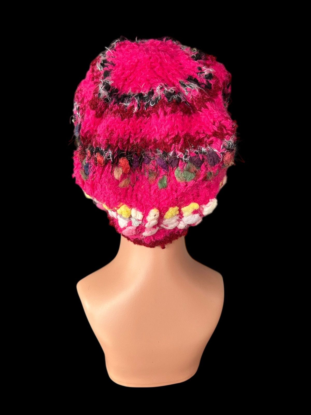 Kapital Crochet Knitted Handmade Big Beanie Hats Size ONE SIZE - 3 Thumbnail