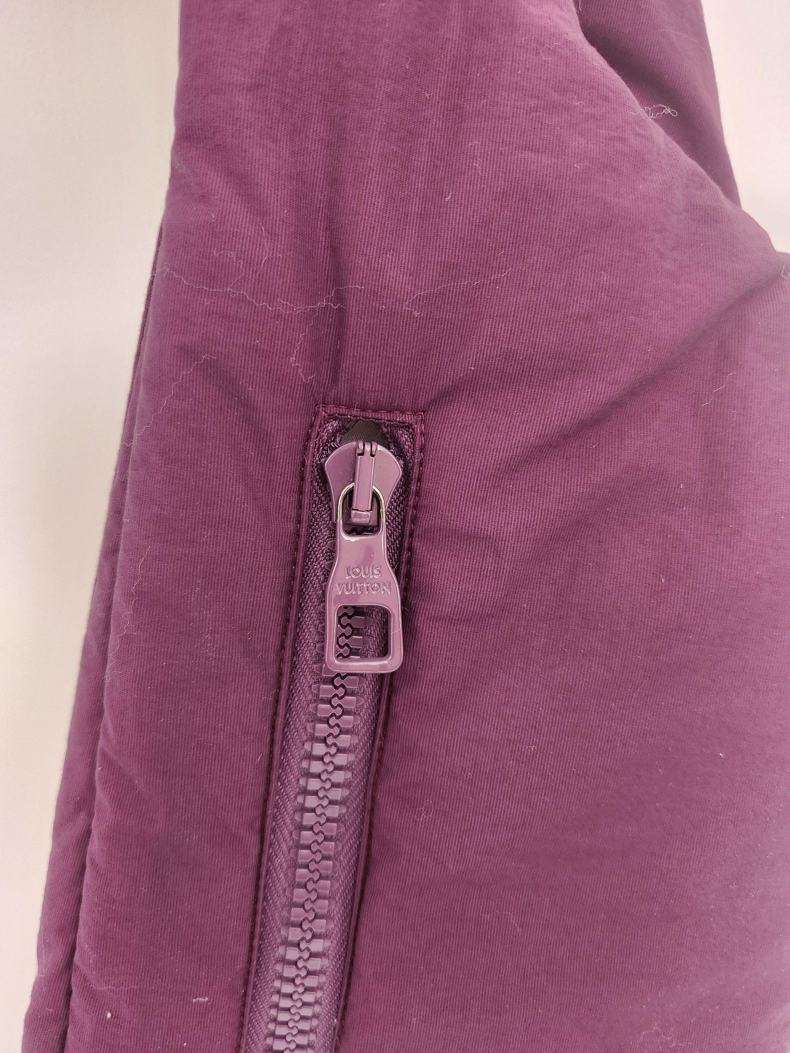 Louis Vuitton LV Mid layer purple puffy vest runway Virgil Abloh Size US S / EU 44-46 / 1 - 5 Thumbnail