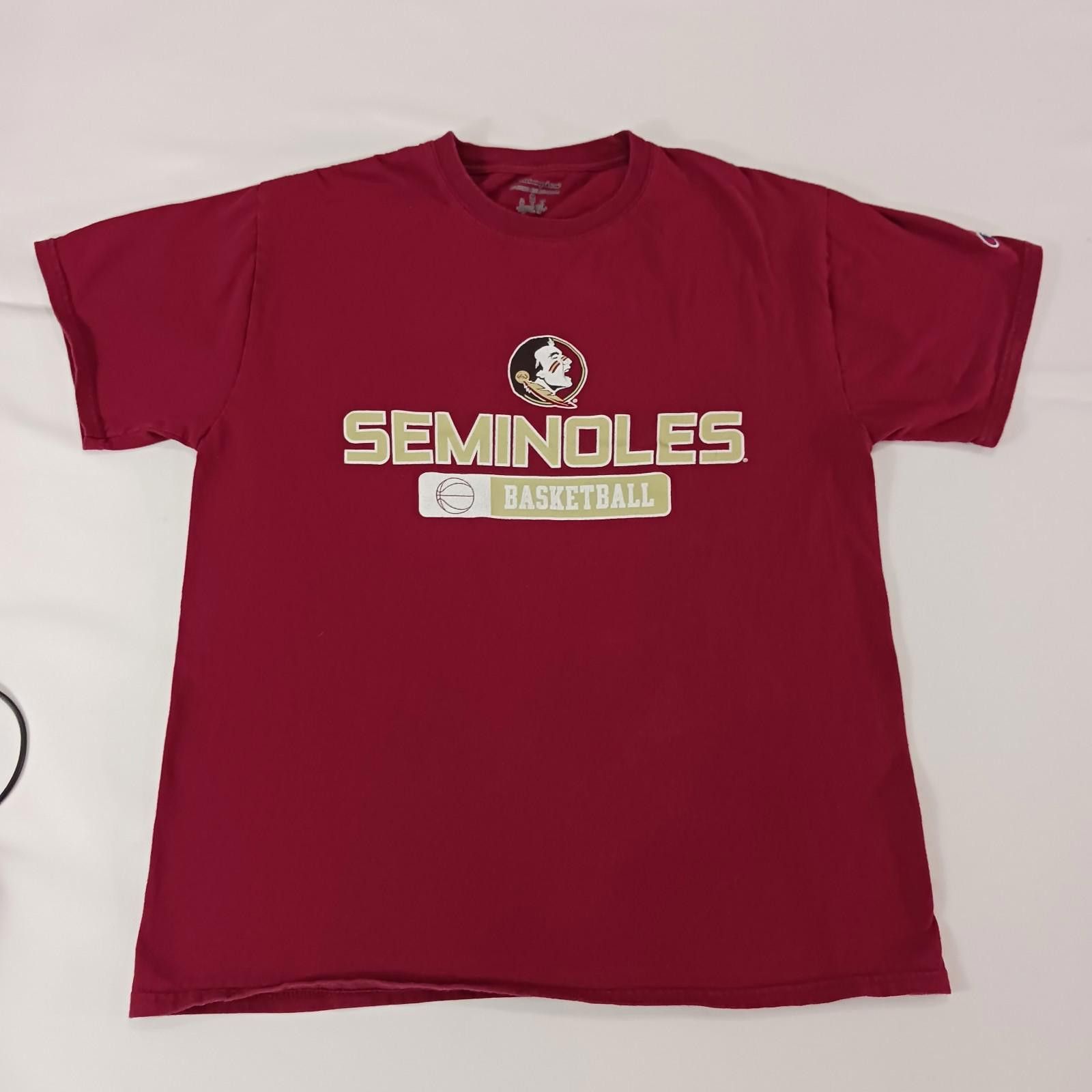 Champion Champion Florida State Seminoles NCAA Red T-Shirt Mens M Size ONE SIZE - 11 Thumbnail