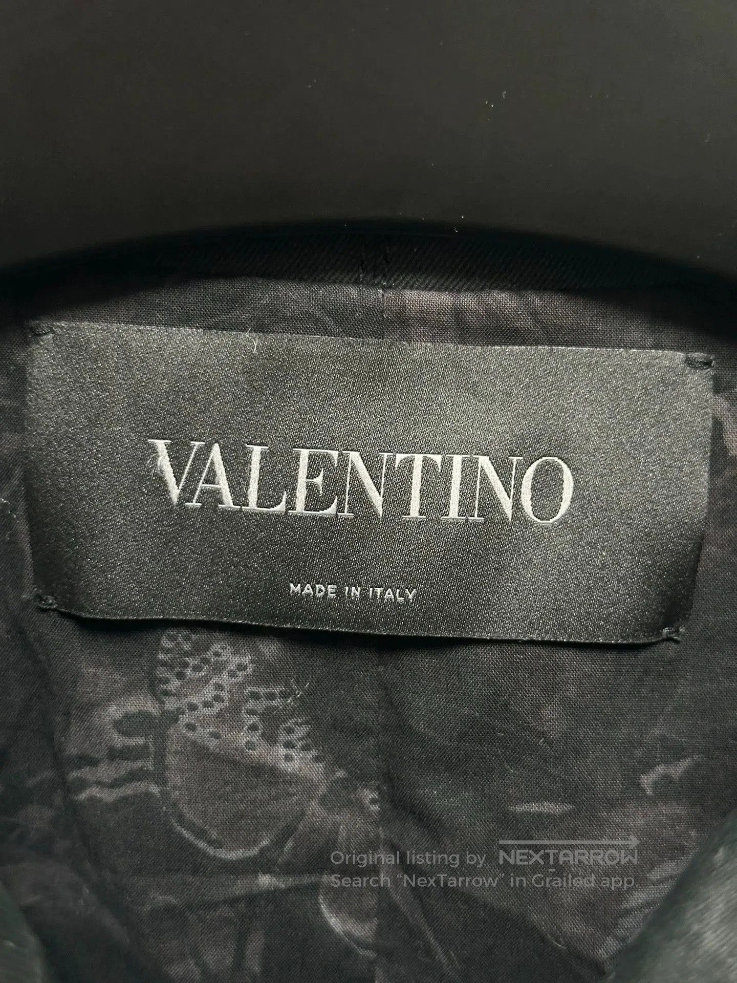 Valentino Valentino Black Embroidered Butterfly Jacket. Size US M / EU 48-50 / 2 - 3 Thumbnail