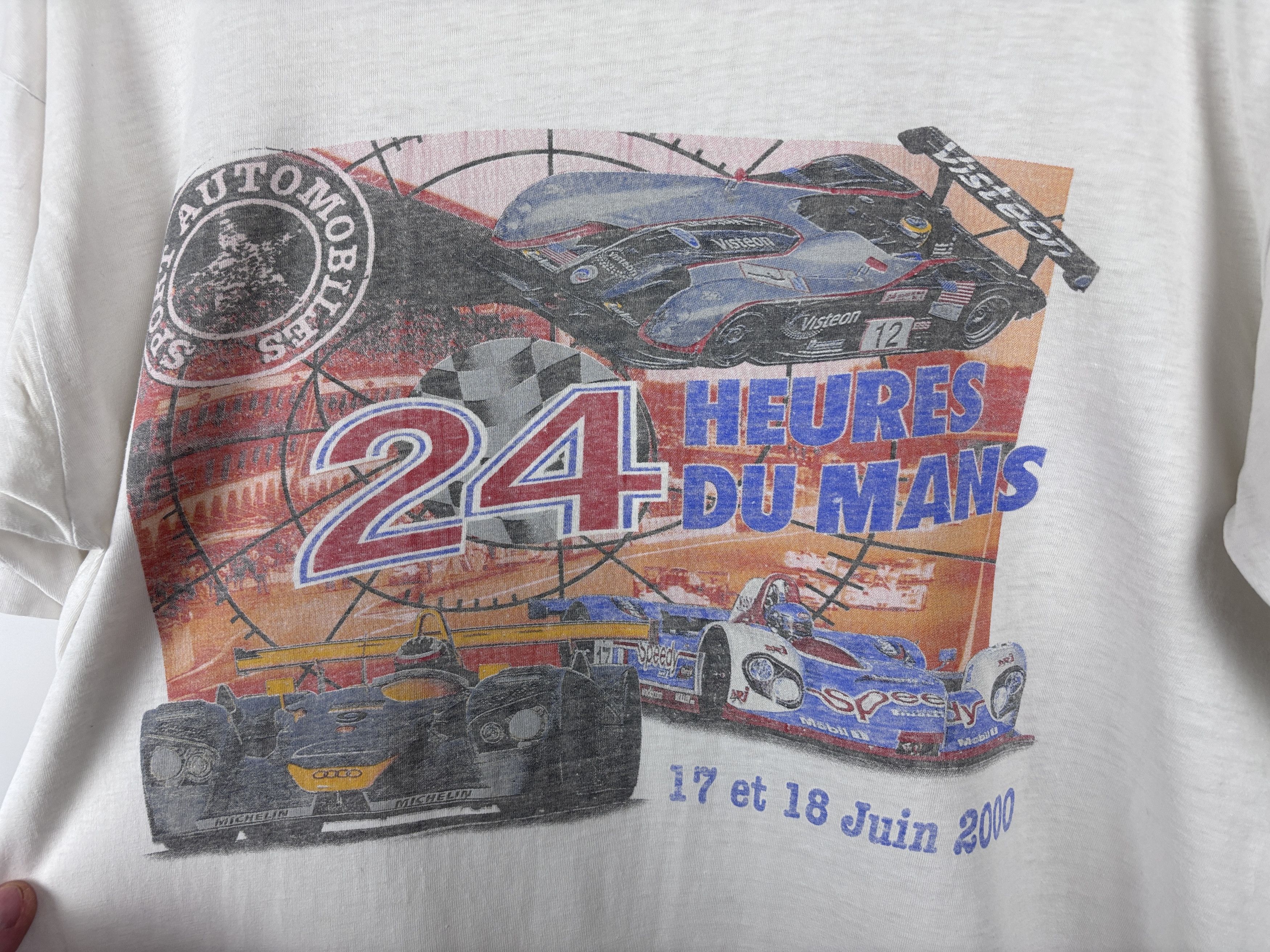 Vintage Vtg 2000s 24 Heures Du Mans Le Mans Racing Car T-Shirt ~ L Size US L / EU 52-54 / 3 - 2 Thumbnail