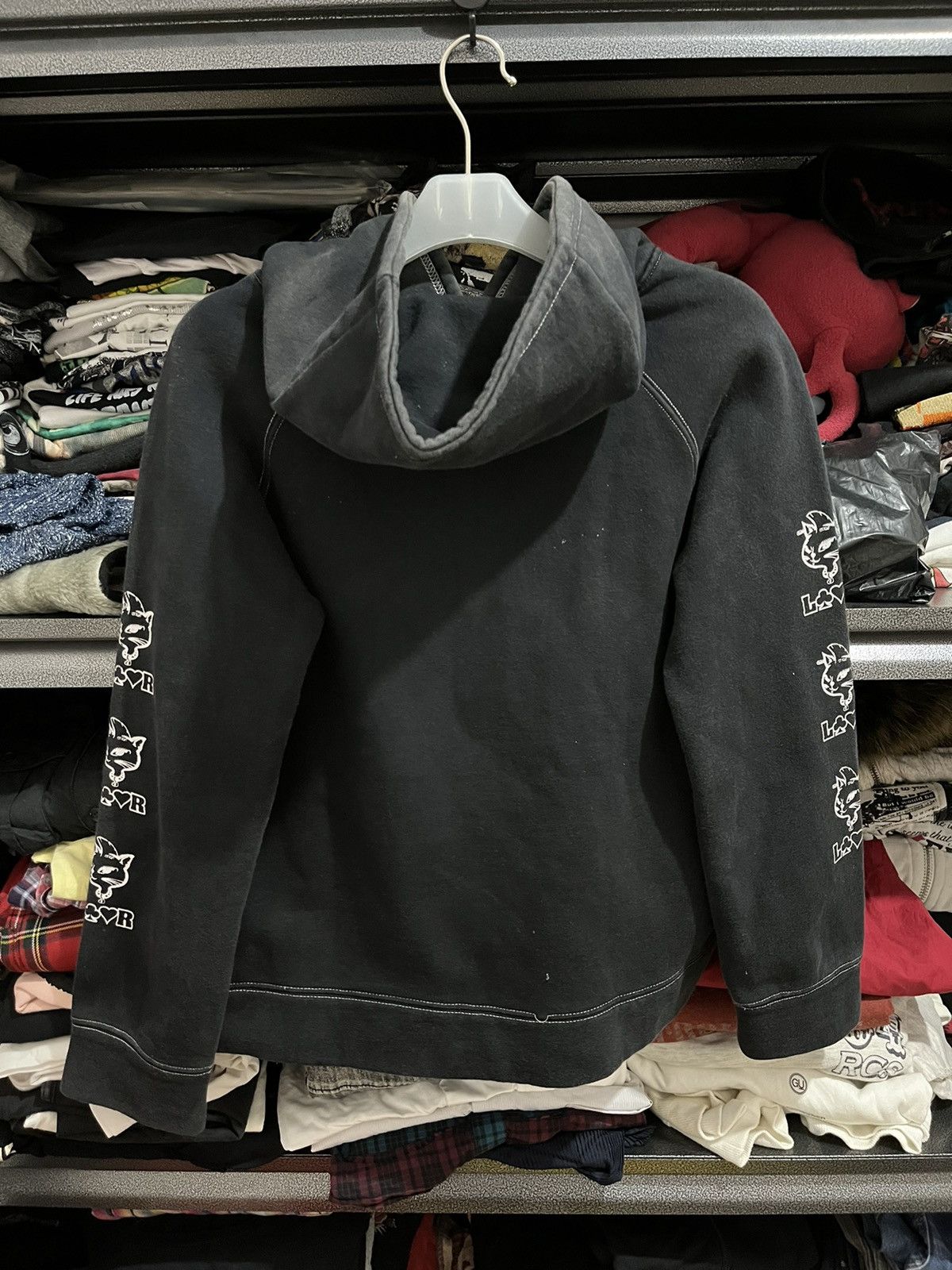 Hysteric Glamour × If Six Was Nine × Mari's Rock Lover cats tapped hoodie Size M / US 6-8 / IT 42-44 - 3 Thumbnail