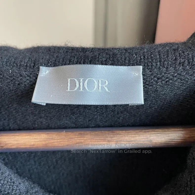 Dior Dior Cashmere knitted zipper sports sweatshirt Size US M / EU 48-50 / 2 - 4 Thumbnail