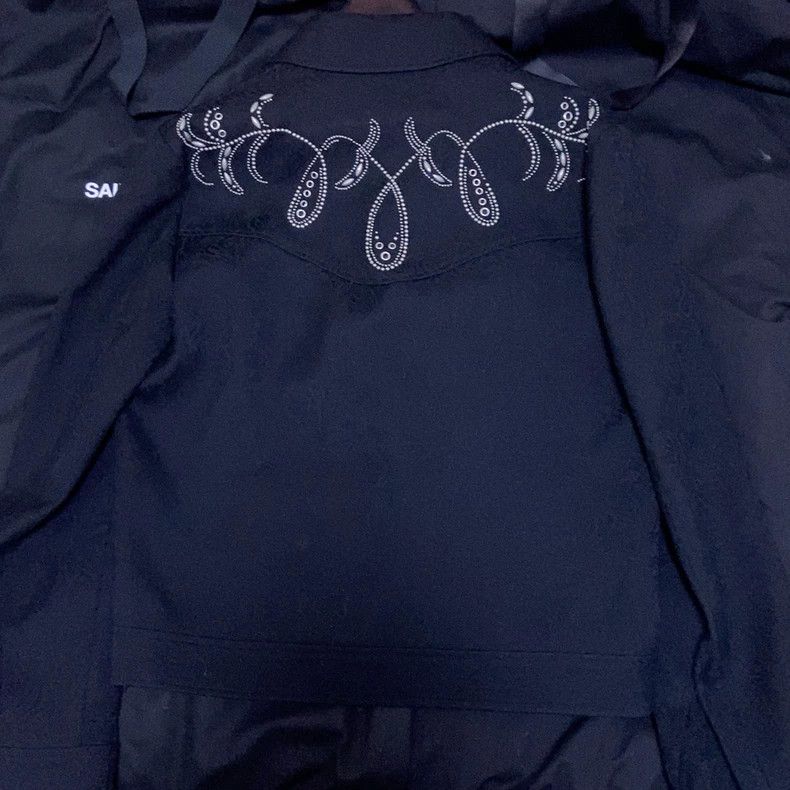 Yves Saint Laurent saint laurentDark Jacquard Beaded Jacket 2503-Nextarrow Size US M / EU 48-50 / 2 - 4 Thumbnail