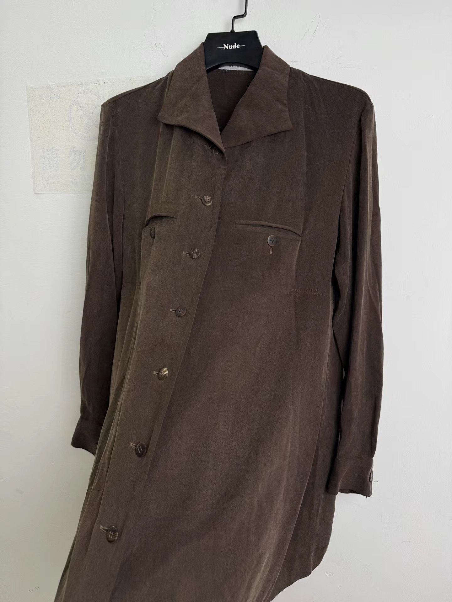 Issey Miyake Issey Miyake Silky Draped Collar Jacket K20 Size US L / EU 52-54 / 3 - 5 Thumbnail