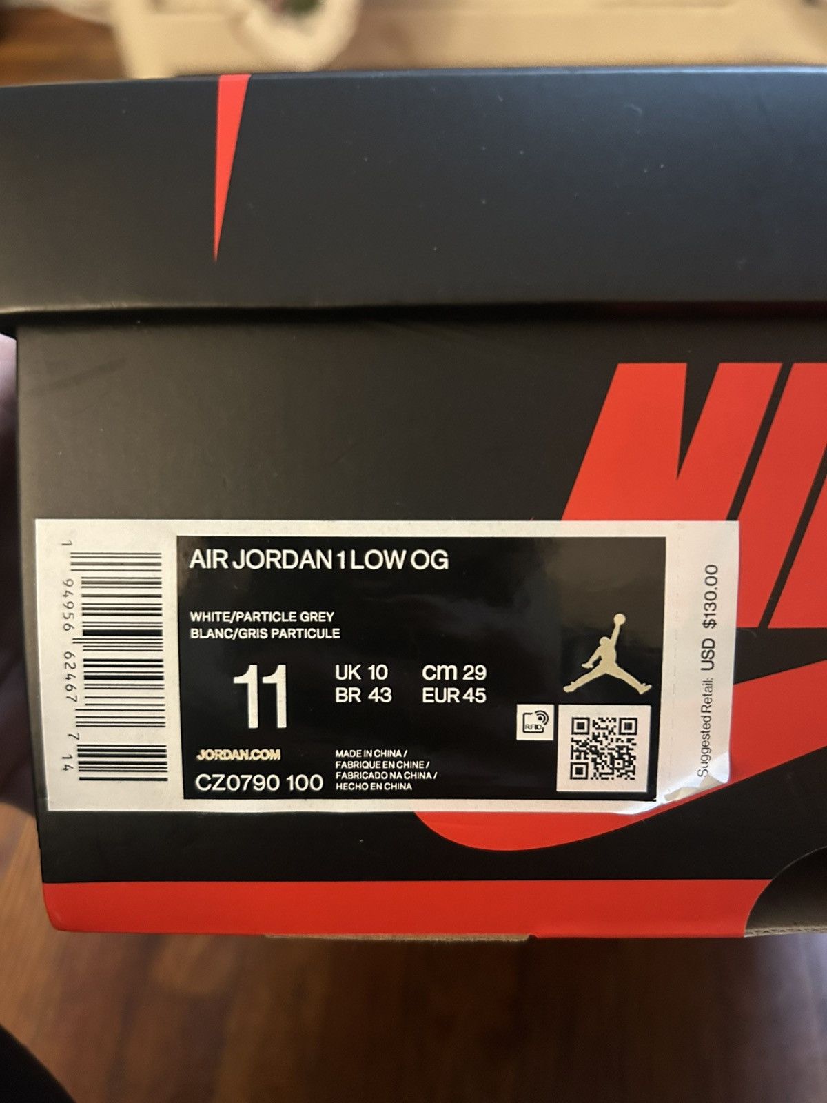 Jordan Brand Jordan 1 Retro Low ‘85 Size US 11 / EU 44 - 7 Thumbnail