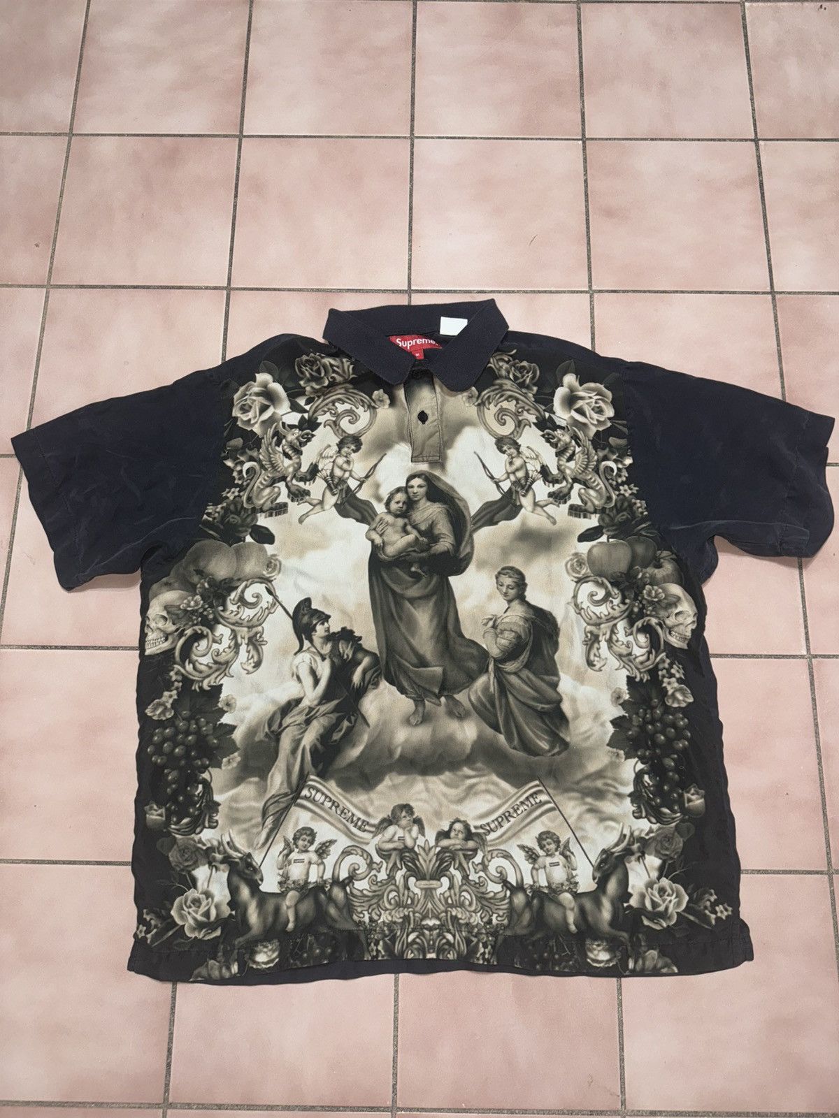 Supreme Supreme Heavenly Silk Polo | Grailed