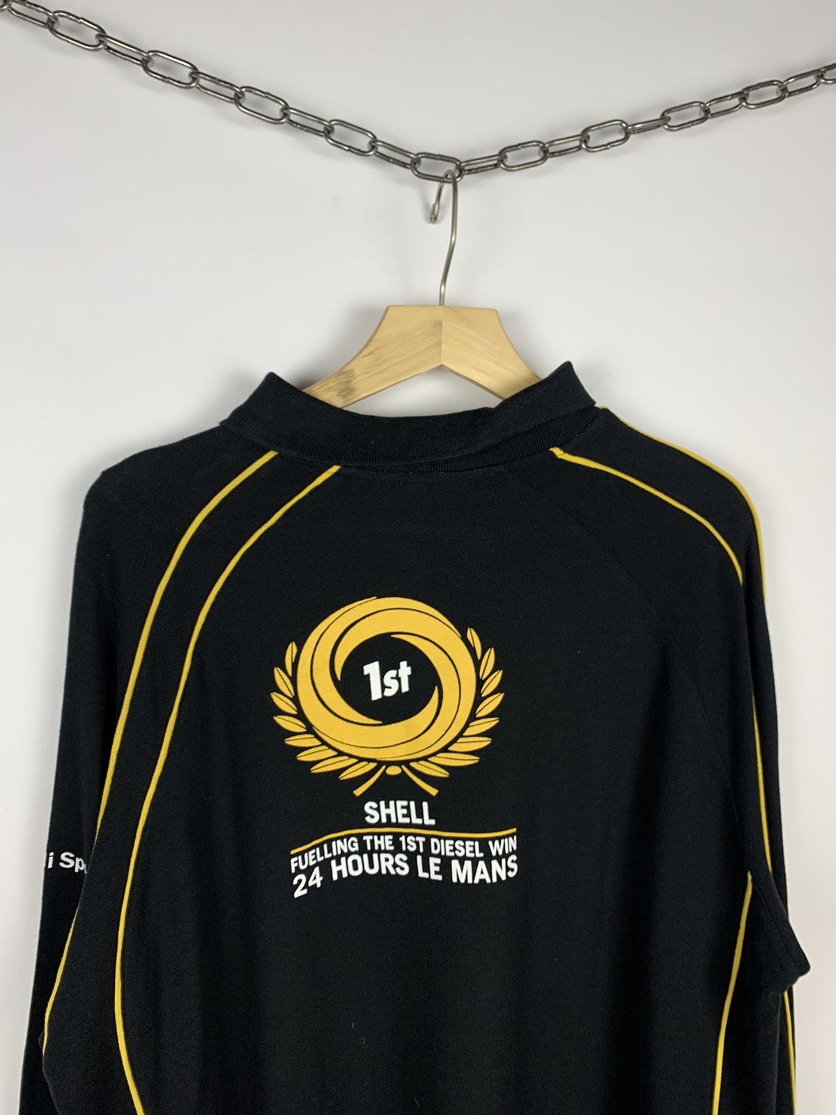 Formula 1 24 Heures Du Mans 2008 Racing Polo Long Sleeve Button Ups Size US XXL / EU 58 / 5 - 9 Thumbnail