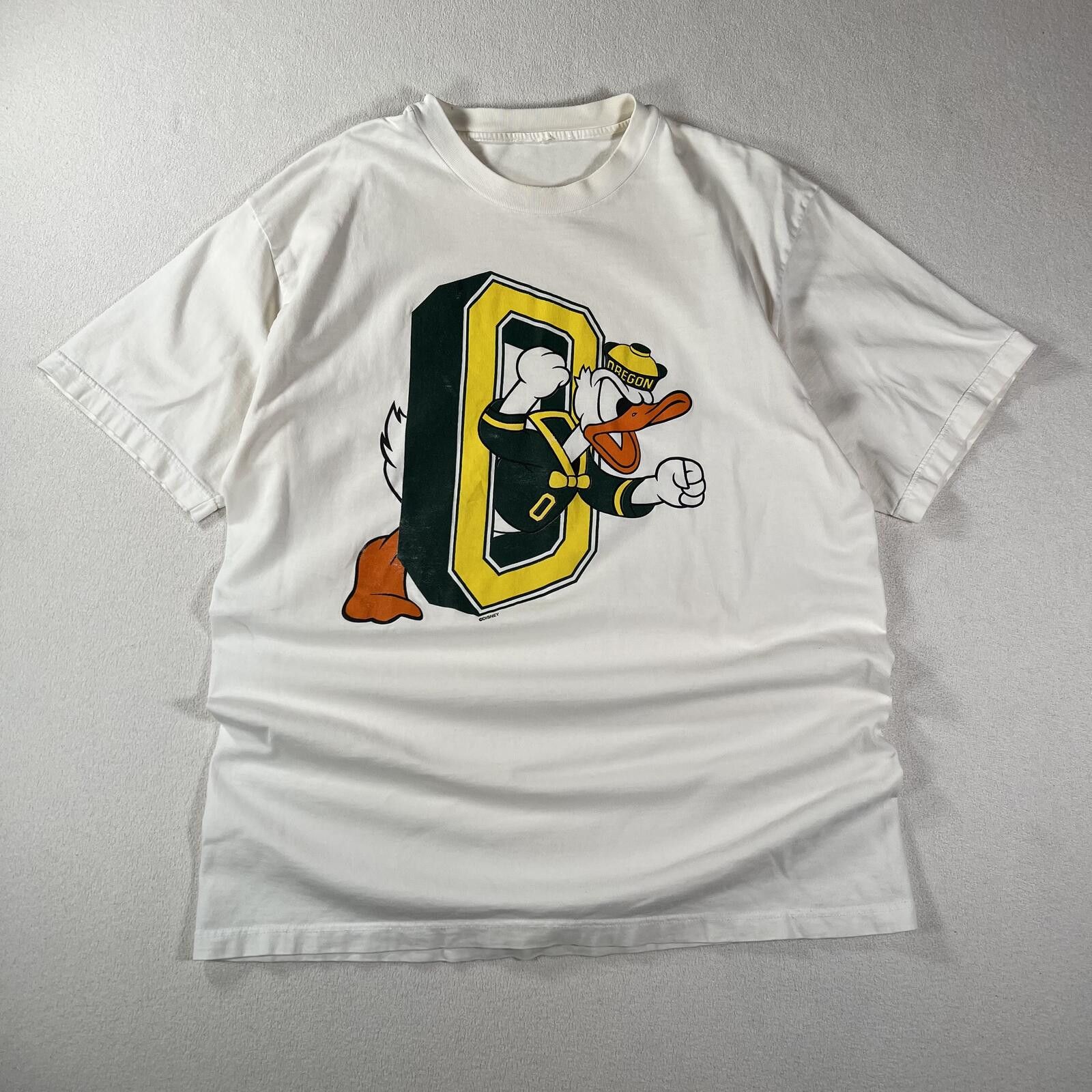 NCAA Vintage 90s Oregon Ducks Disney O NCAA Graphic Tee Size US L / EU 52-54 / 3 - 1 Thumbnail