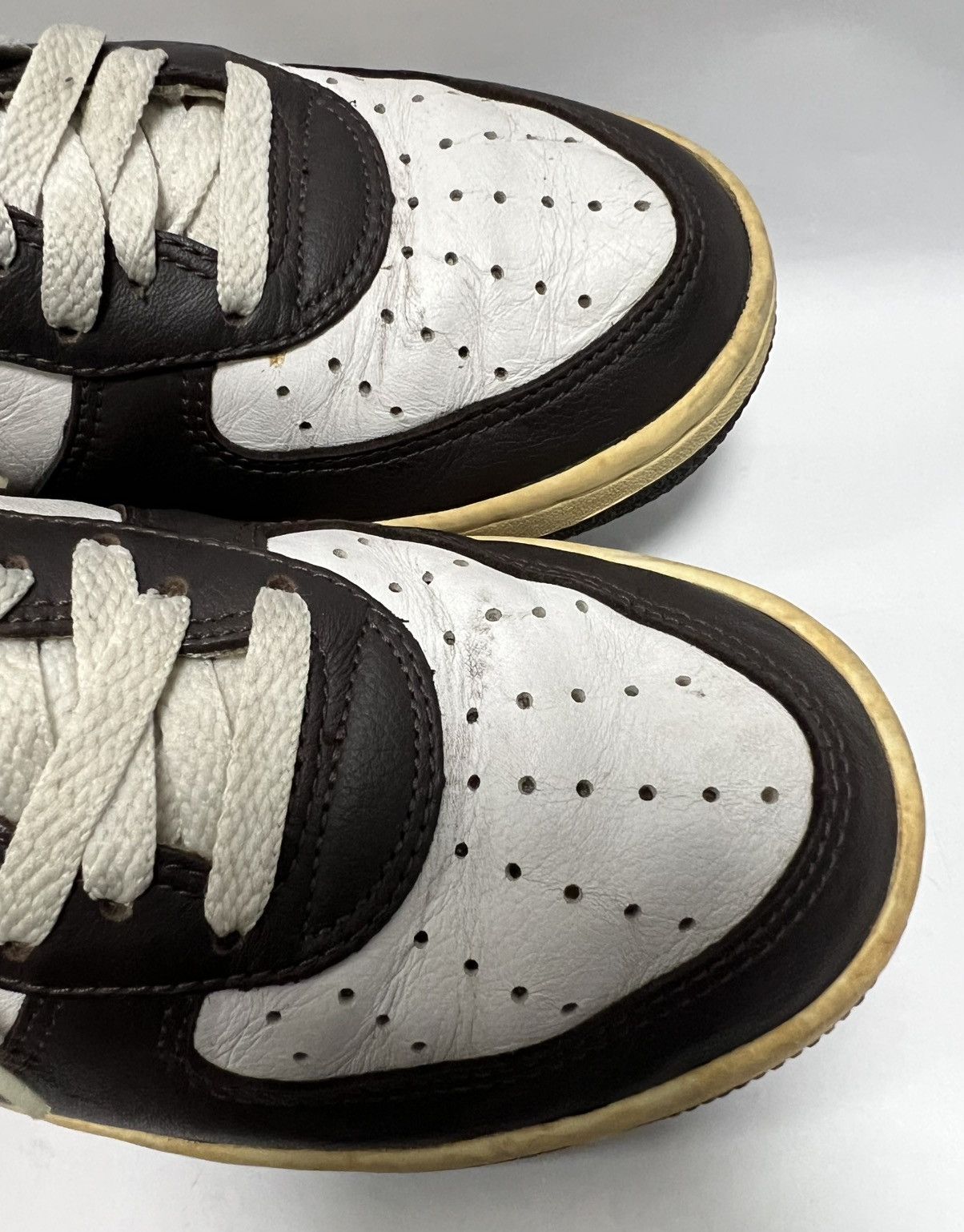 Bape Bape - OG Bape Sta White/Brown Size US 8 / EU 41 - 11 Thumbnail