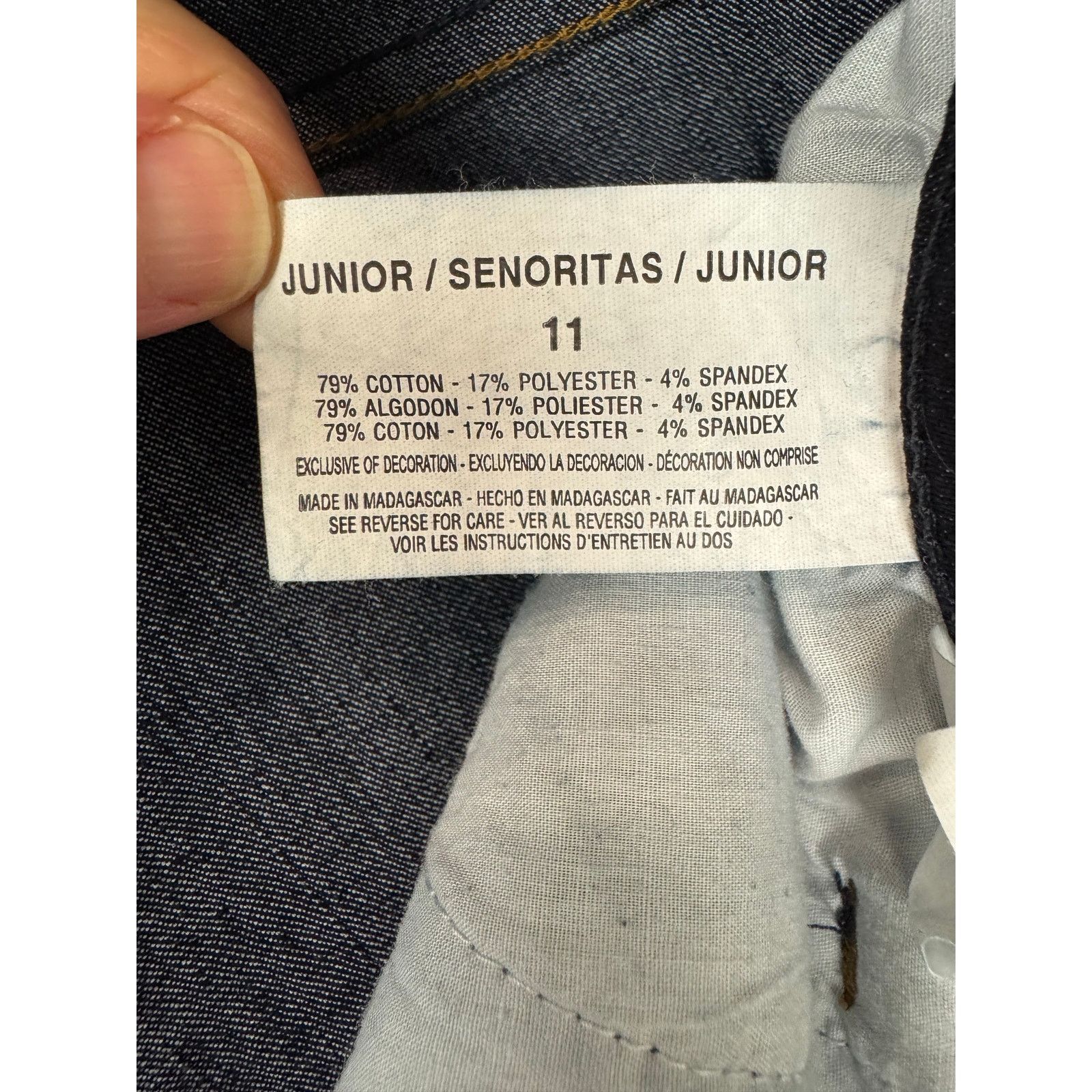 L.E.I. Vintage Y2K Low-Rise Jeans Flare Butterflies L.e.i. 11 Size 32" / US 10 / IT 46 - 9 Thumbnail