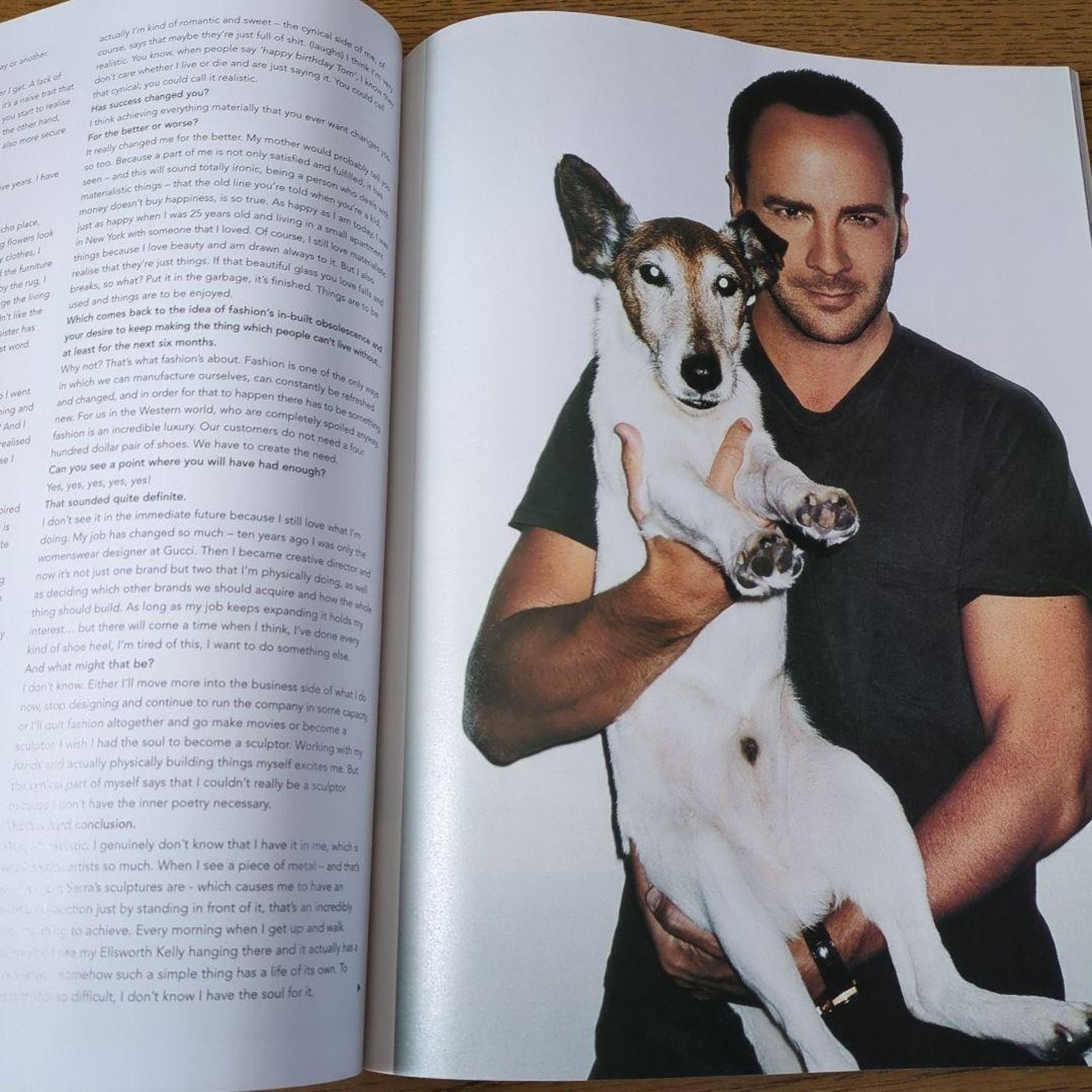 Tom Ford × Vintage ID Magazine Tom Ford July 2001 Fashion Supermodels Size ONE SIZE - 3 Thumbnail