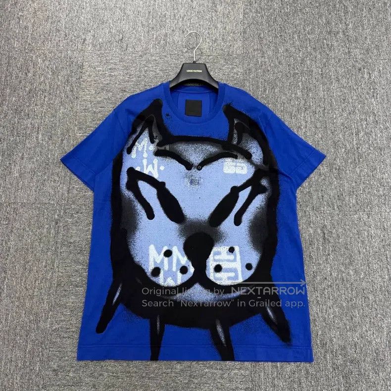 Givenchy Givenchy Dog Head Printed Short Sleeve Size US S / EU 44-46 / 1 - 1 Thumbnail