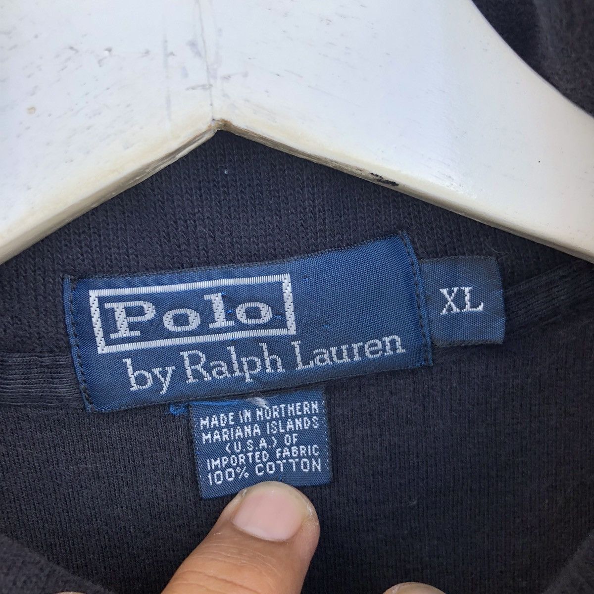 Polo Ralph Lauren Vintage Polo Ralph Lauren Half Zipper Sweatshirt Size US XL / EU 56 / 4 - 7 Thumbnail