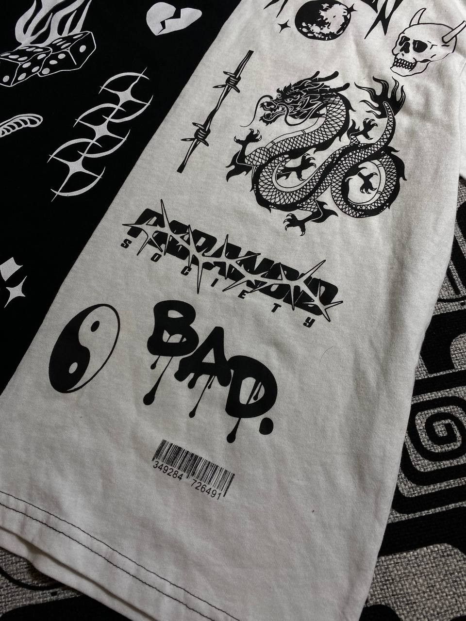 Affliction × Japanese Brand Y2K Affliction Style All Over Print T Shirt Tee Tapout Japan Size US M / EU 48-50 / 2 - 13 Thumbnail
