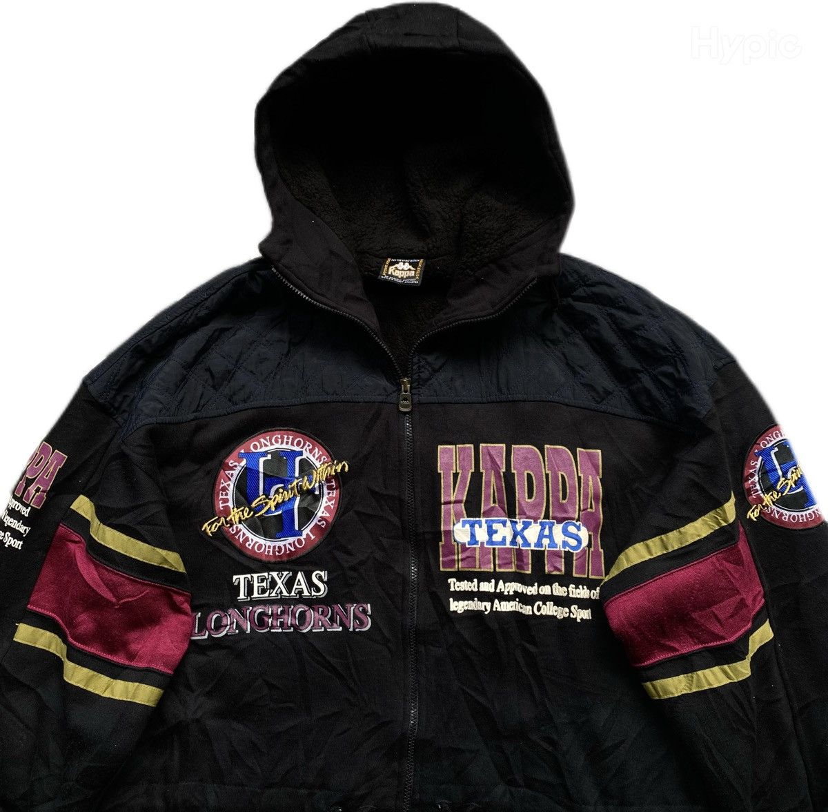 Japanese Brand × Kappa × Vintage 🔥VINTAGE KAPPA TEXAS LONGHORNS JACKET RARE Size US XL / EU 56 / 4 - 4 Thumbnail