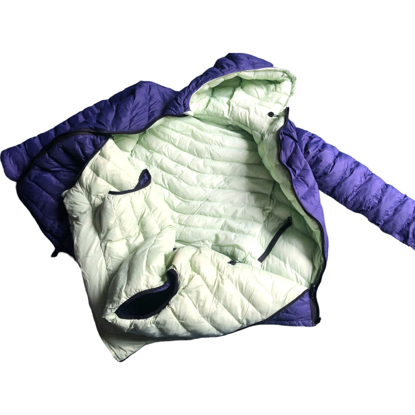 Other SMOL Double-Layered Reversible Blue Puff Jacket Hoodie Small Size S / US 4 / IT 40 - 5 Thumbnail