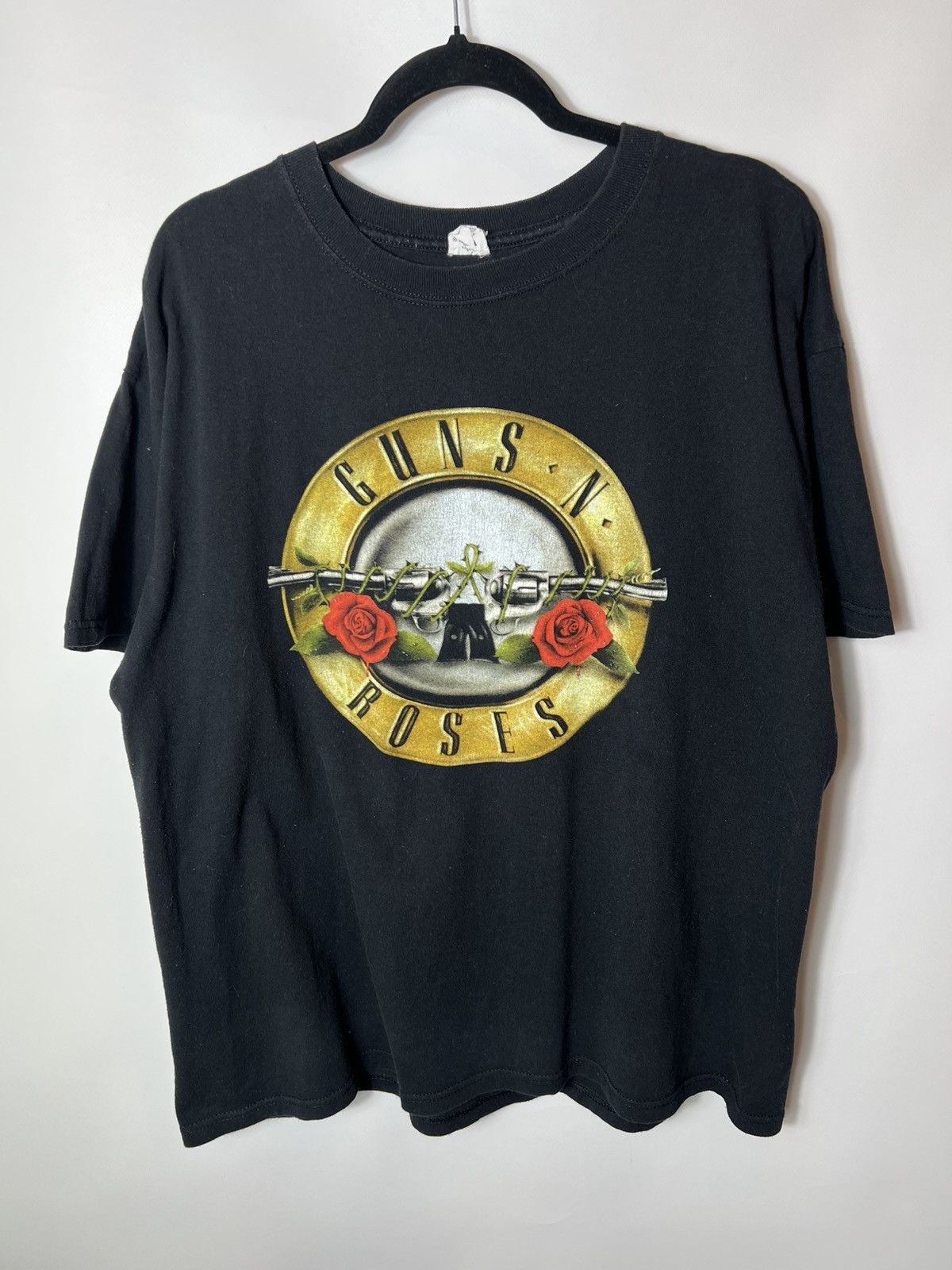 Guns N' Roses Vintage Band Rock Metal Guns N Roses Tour T-shirt Size US XL / EU 56 / 4 - 1 Thumbnail
