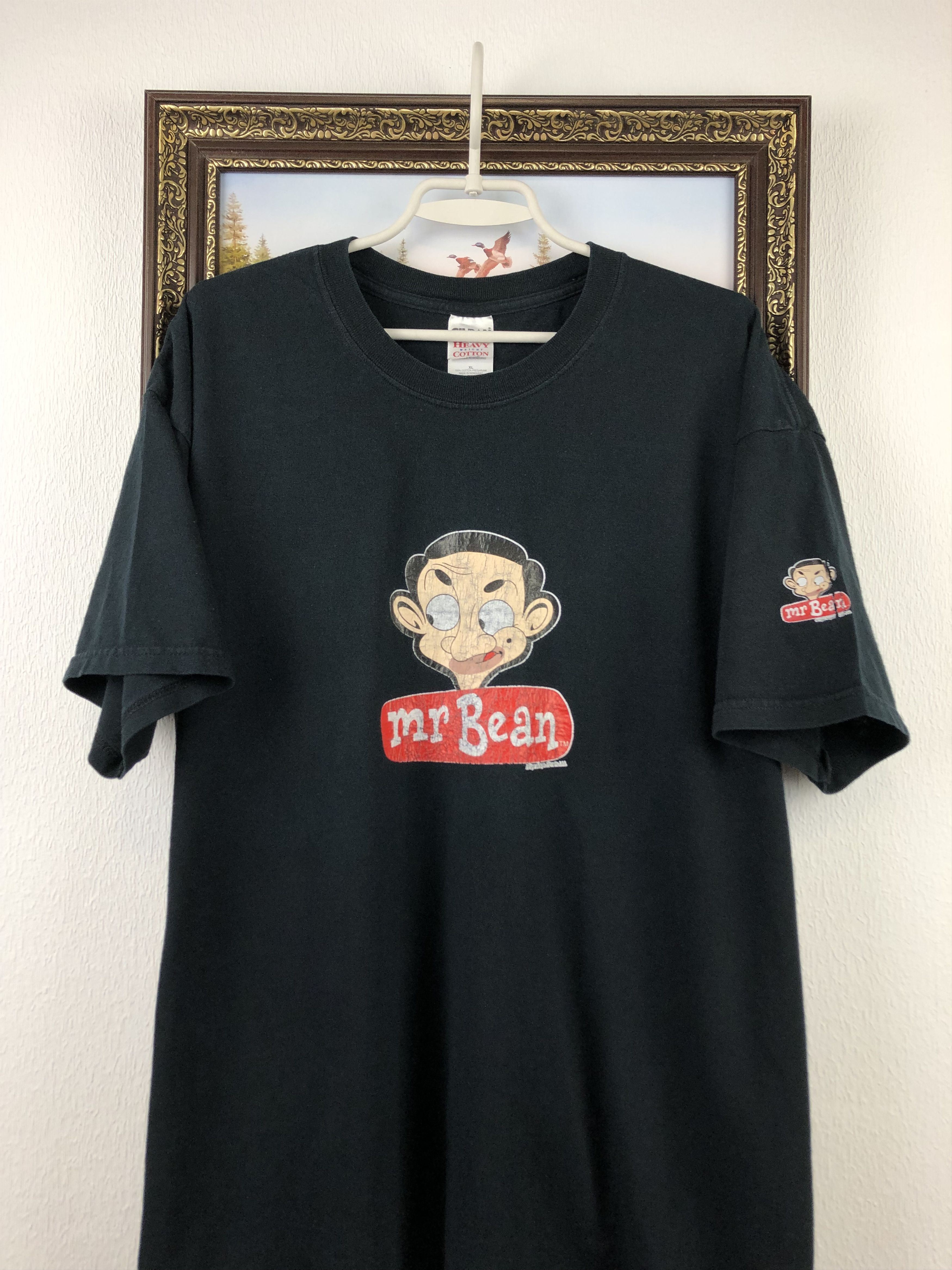 Vintage Vintage Mr Bean Tee Shirt Promo Tee Big Logo Over Print RAre Size US XL / EU 56 / 4 - 2 Thumbnail