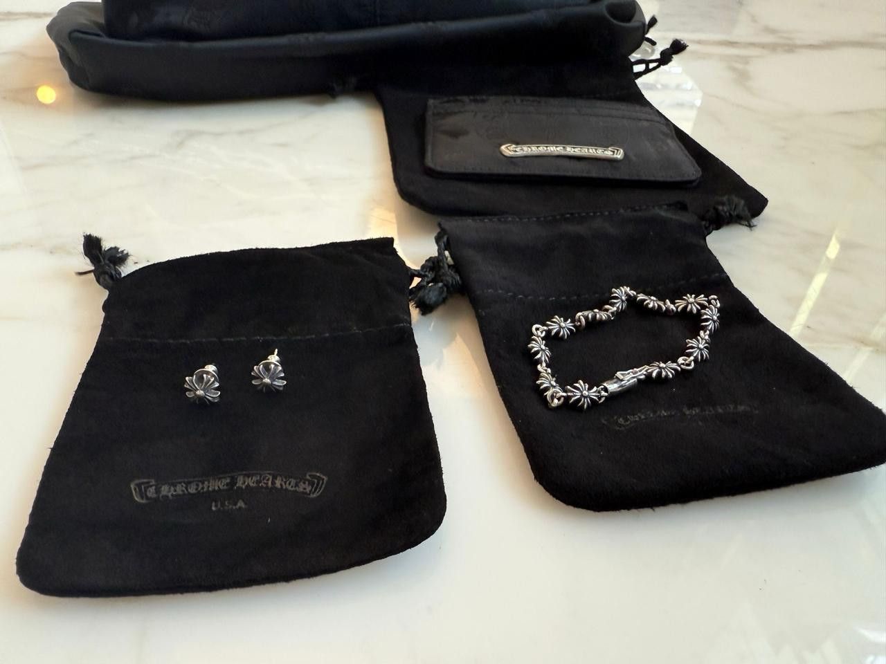 Chrome Hearts CHROME HEARTS Plus Stud Earrings Size ONE SIZE - 7 Thumbnail
