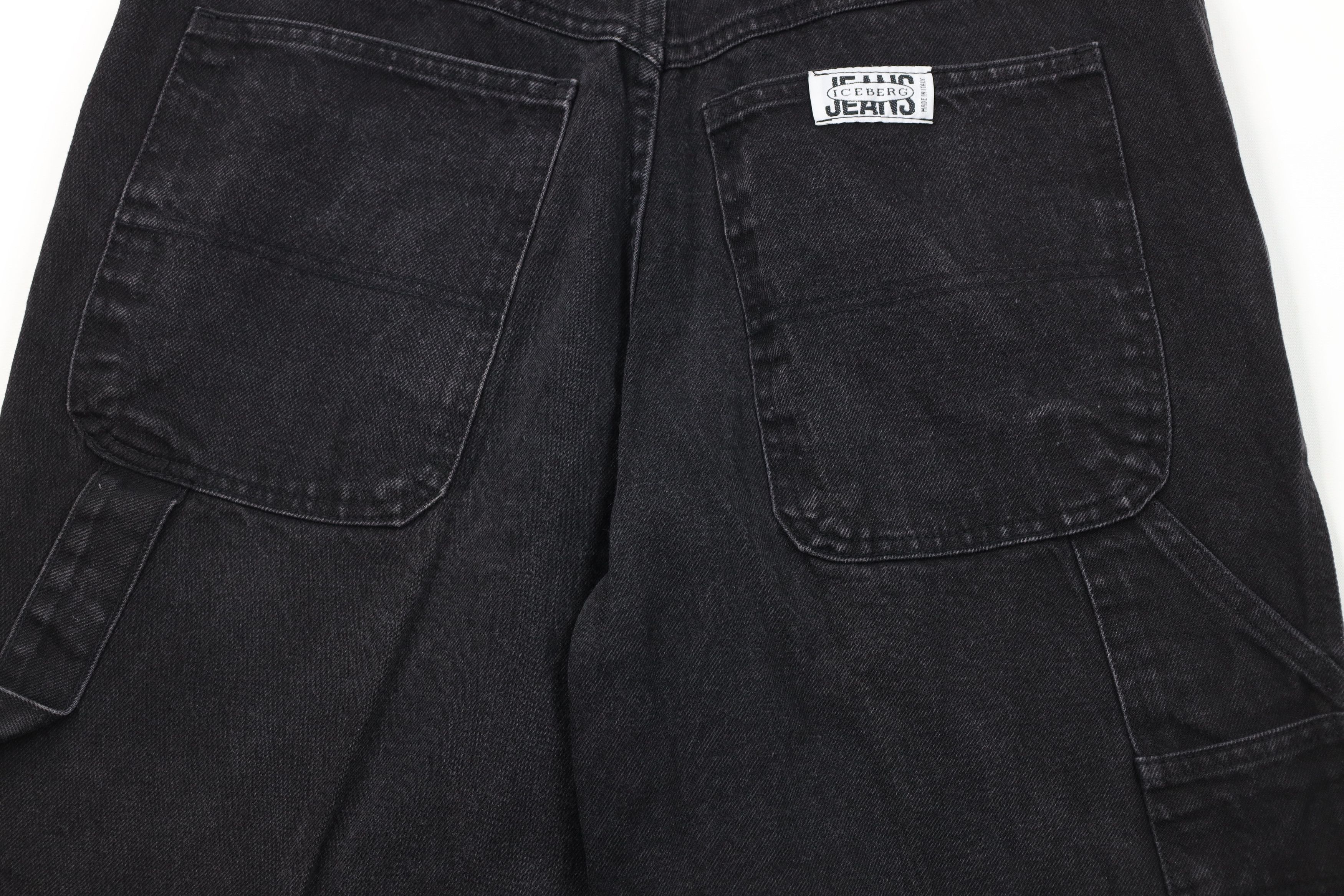 Iceberg Vintage 90s Iceberg Jeans Spell Baggy Wide Leg Denim Jeans Size US 34 / EU 50 - 11 Thumbnail