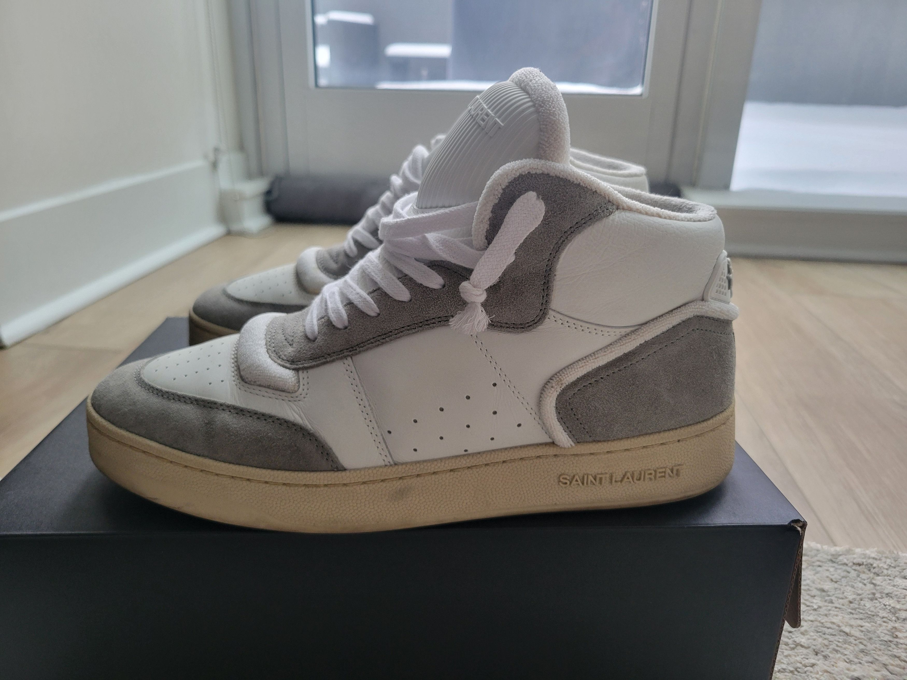 Saint Laurent Paris High top 80 Size US 10 / EU 43 - 14 Thumbnail