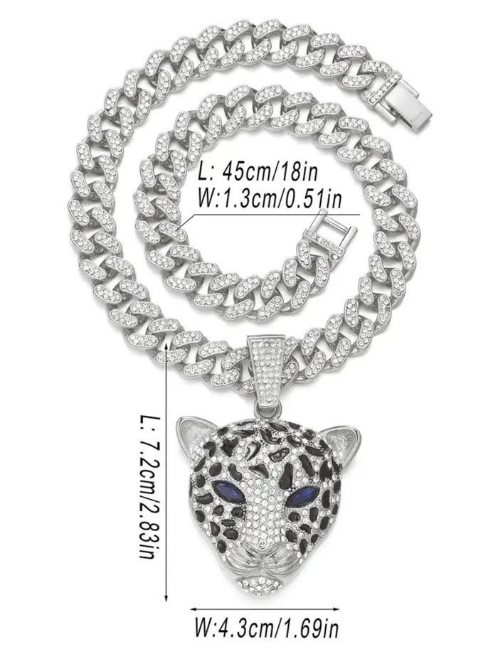 Jewelry Panther Chain with Pendant Size ONE SIZE - 2 Thumbnail