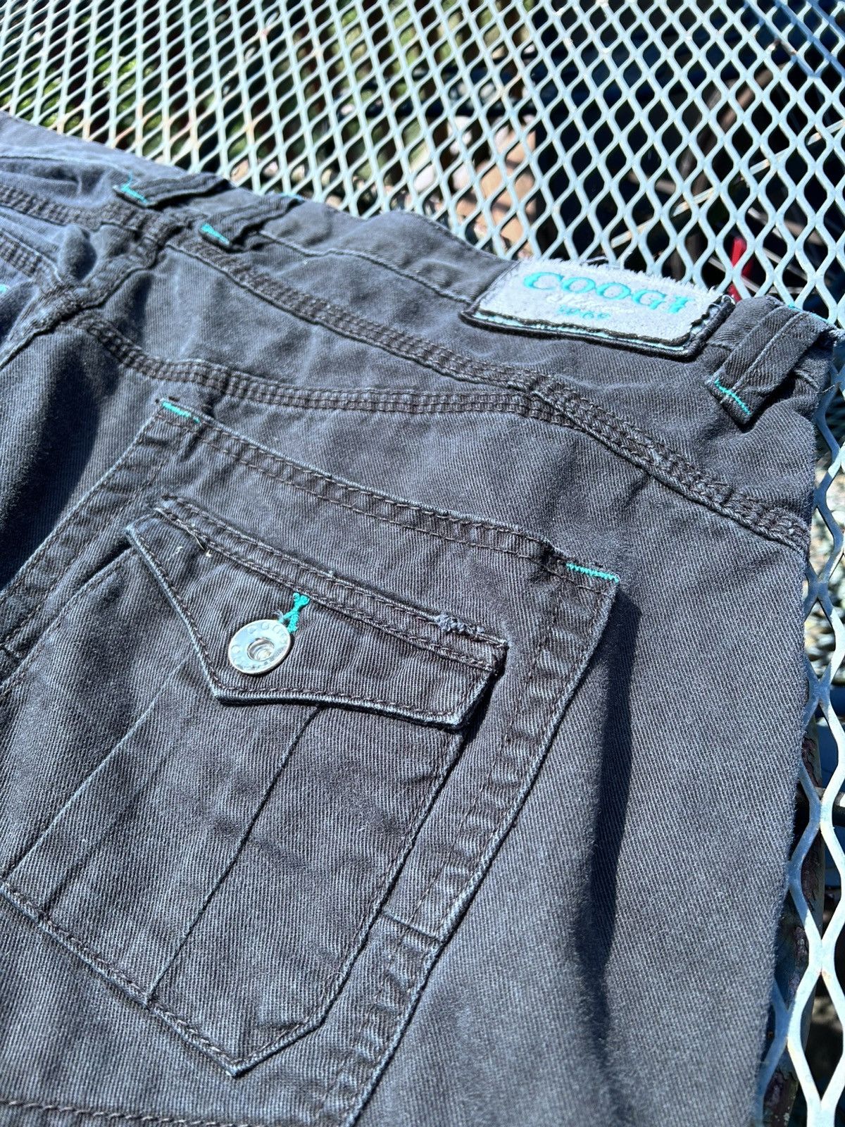 Coogi CRAZY Y2K STREETWEAR COOGI CARGO SHORTS Size US 42 / EU 58 - 3 Thumbnail