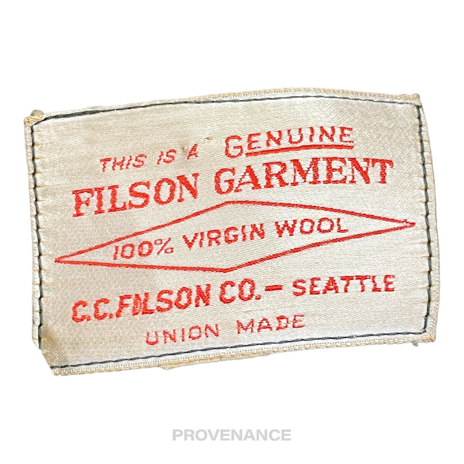 Filson 🔴 Filson "UNION MADE" Cruiser - Olive Drab Whipcord Size US L / EU 52-54 / 3 - 9 Thumbnail