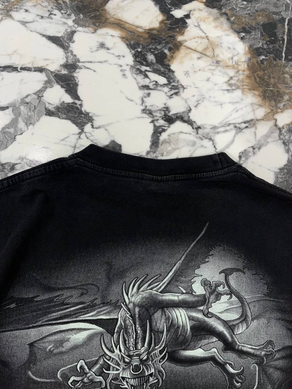 Other Doc Blac Y2K Vintage T-Shirt–Black with Purple Dragon on Size US M / EU 48-50 / 2 - 8 Thumbnail