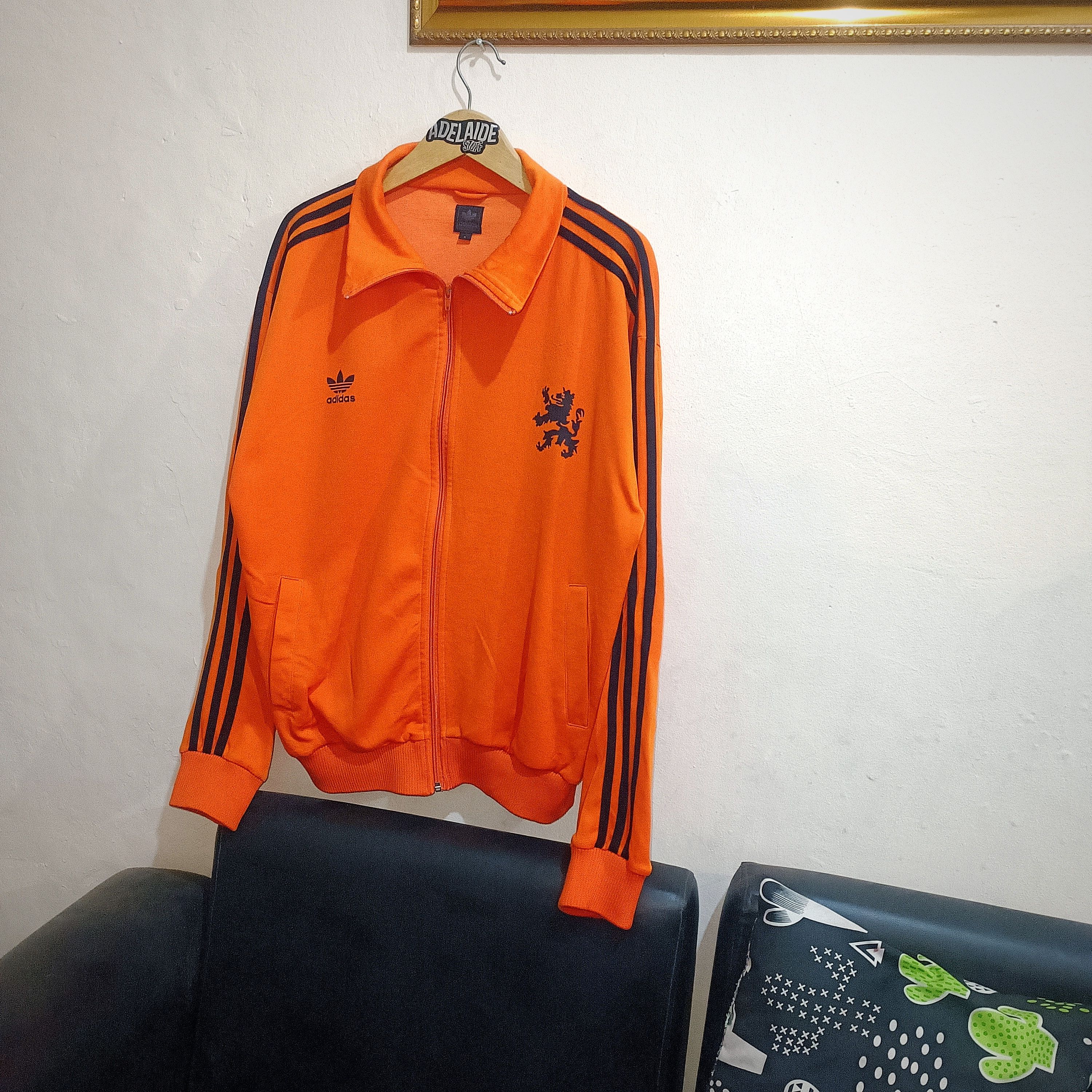 Adidas Adidas Netherlands 2004 Tracktop Size US L / EU 52-54 / 3 - 1 Thumbnail