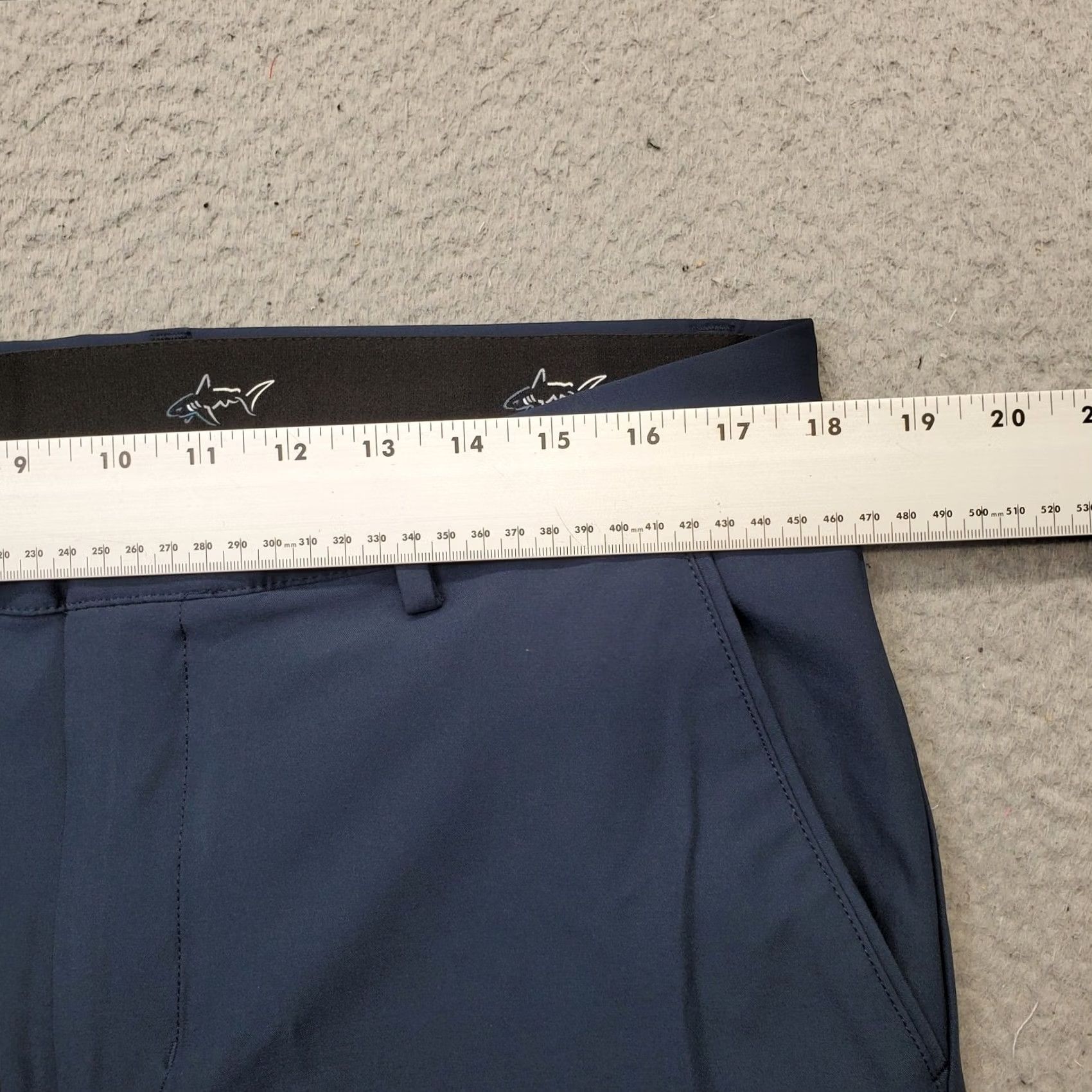 Vintage Greg Norman Tech Chino Pants Mens 36x30 Blue Performance Straight Leg - Mens Size 36 Blue Chino Pants Size US 36 / EU 52 - 6 Thumbnail